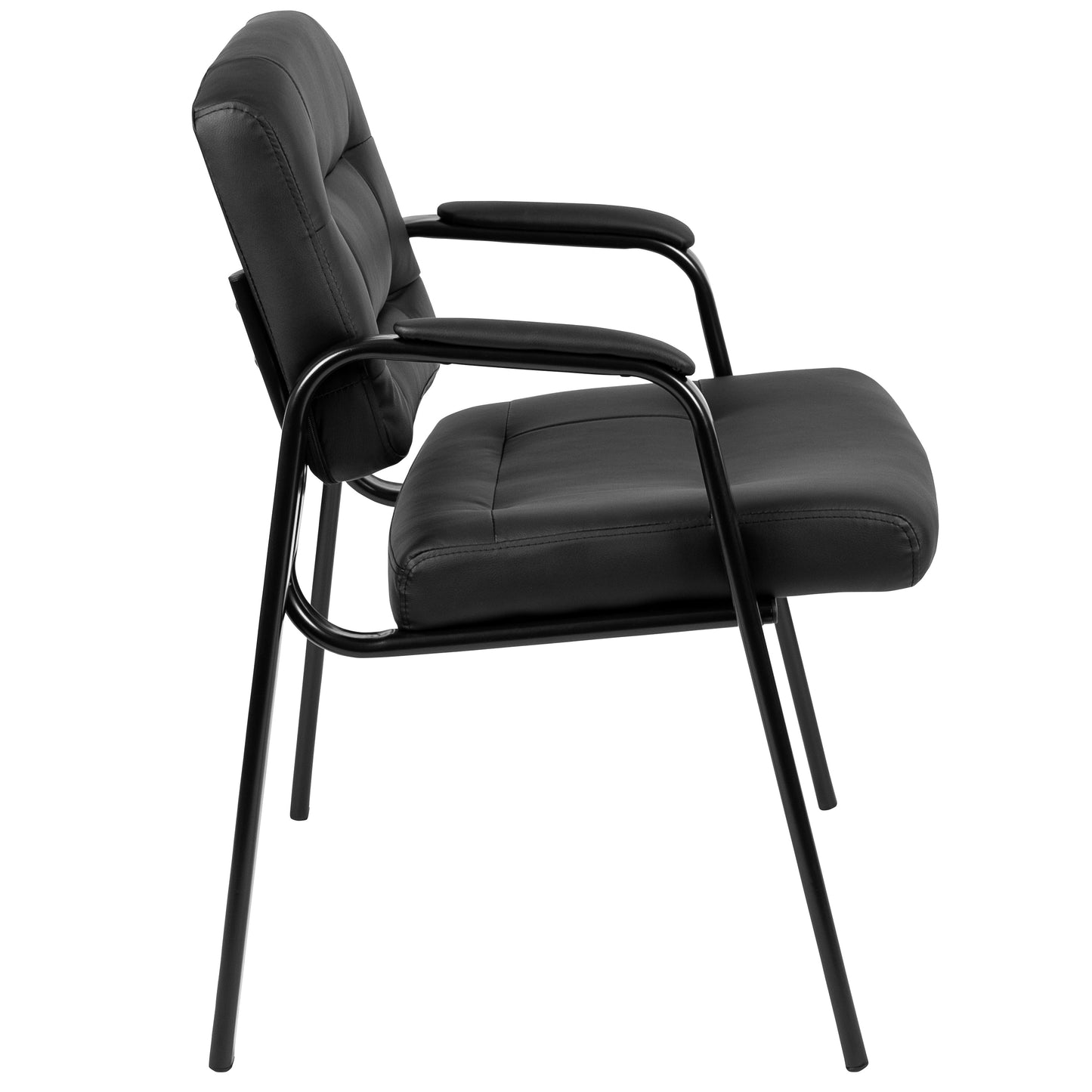 Black LeatherSoft Guest Chair CH-197221X000-BK-GG