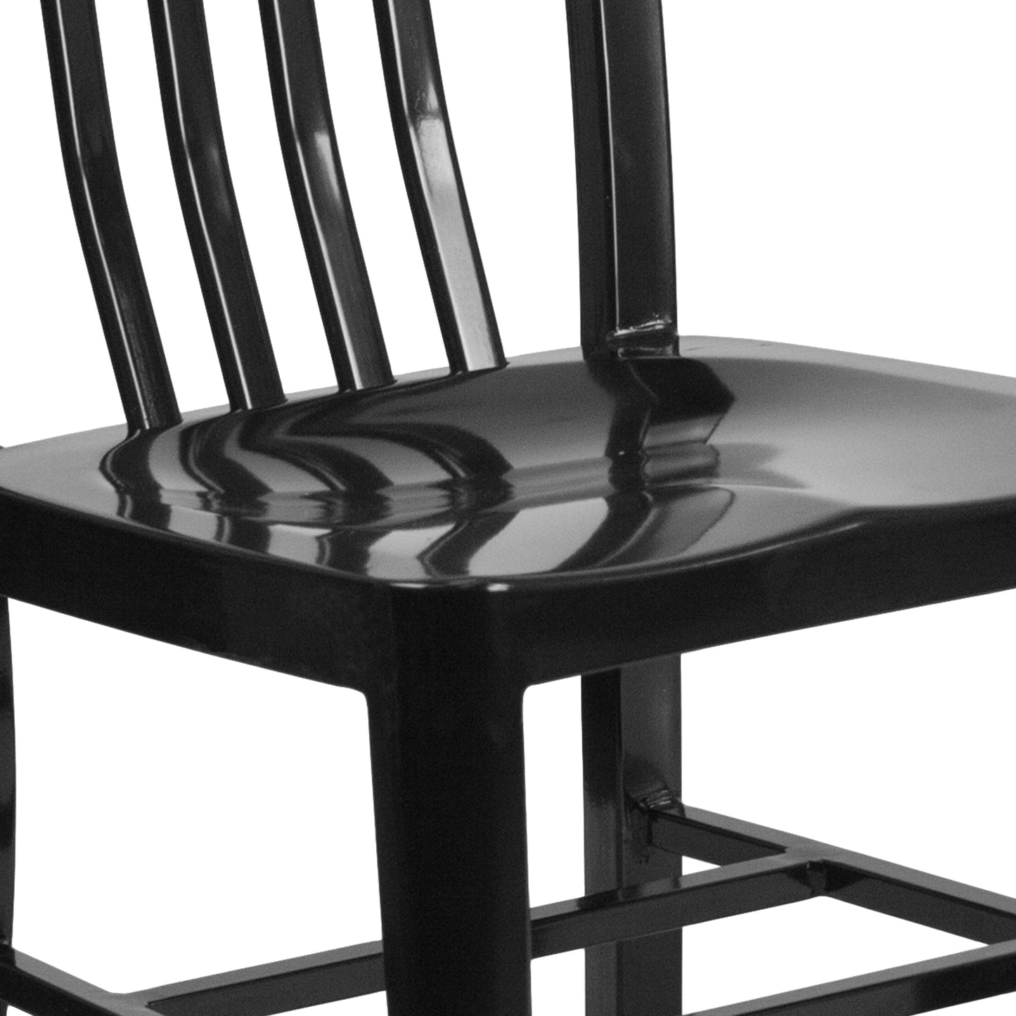 Aged Metal Outdoor Chair - Indoor-Outdoor Seating Option CH-61200-18