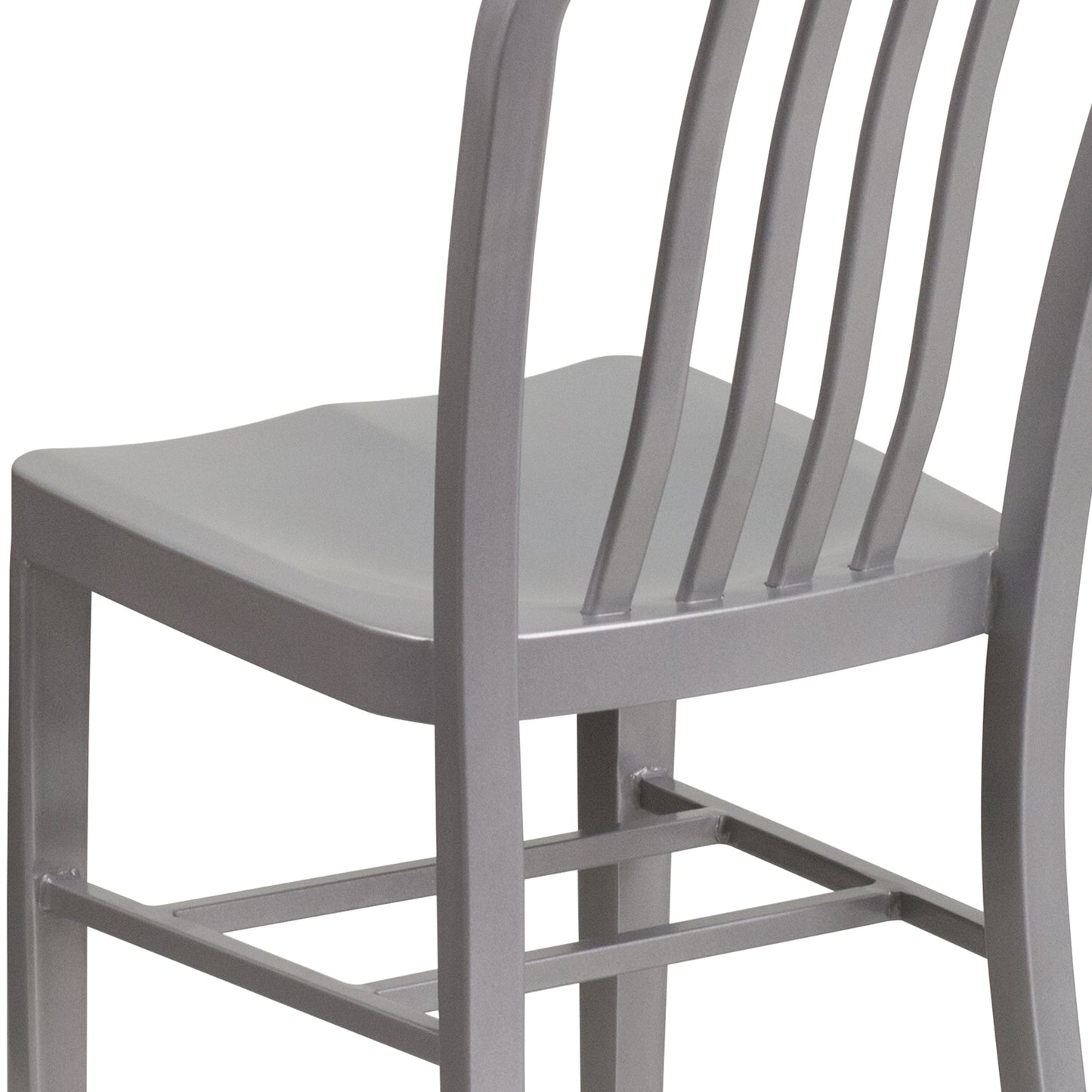 Aged Metal Outdoor Chair - Indoor-Outdoor Seating Option CH-61200-18