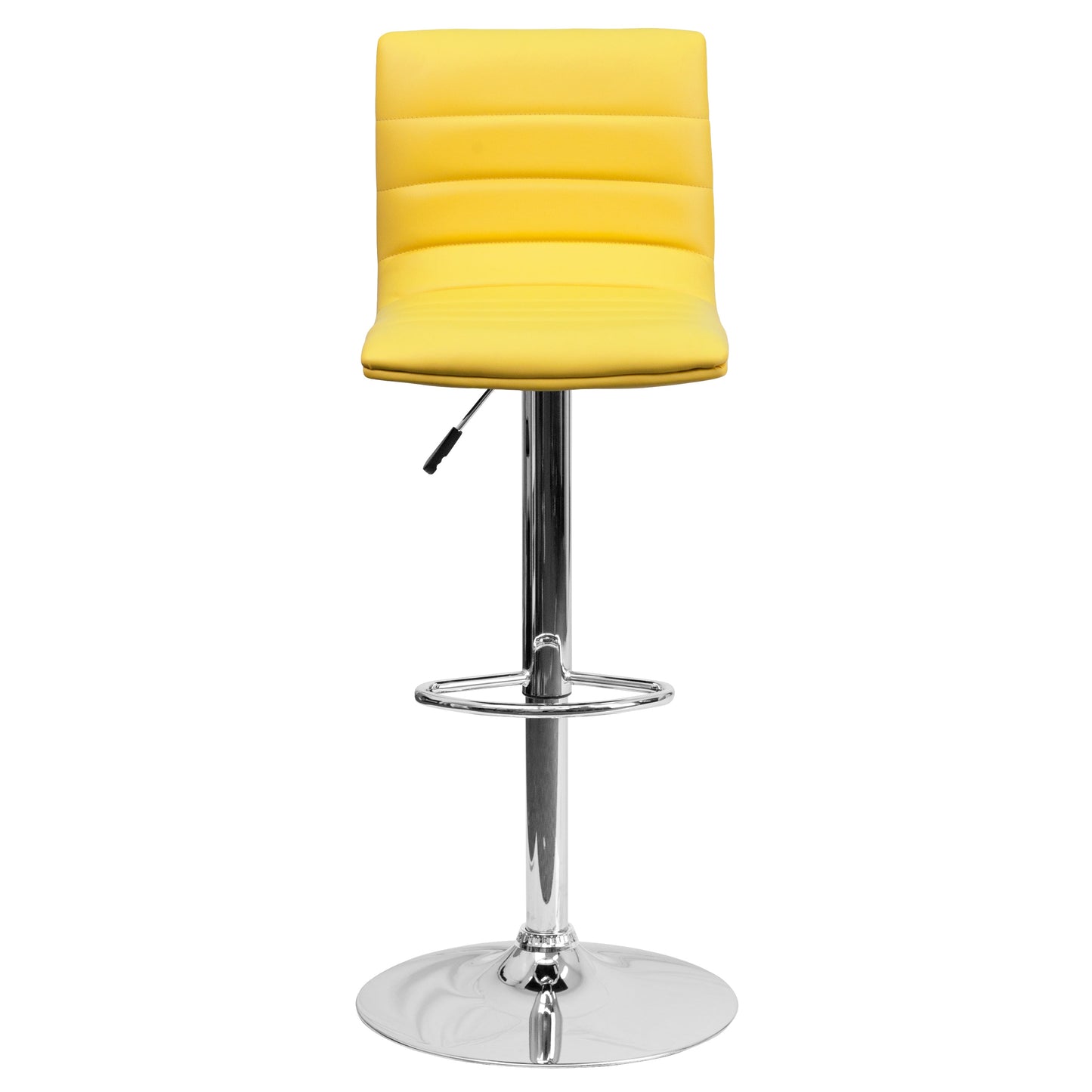 Yellow Vinyl Barstool CH-92023-1-YEL-GG