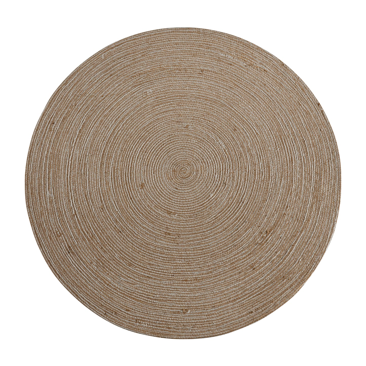 4 Foot Round Jute Area Rug CI-19-3694-4-GG