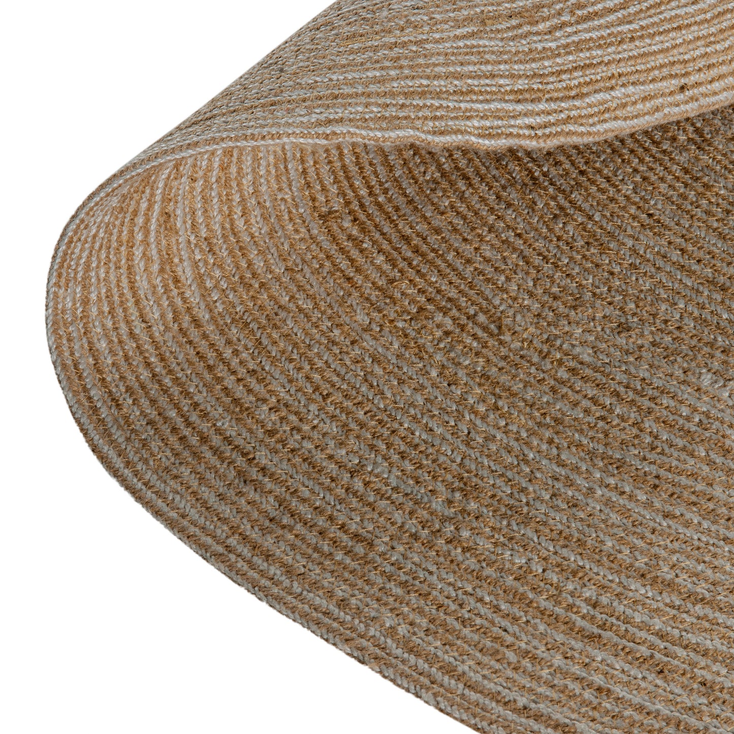 4 Foot Round Jute Area Rug CI-19-3694-4-GG