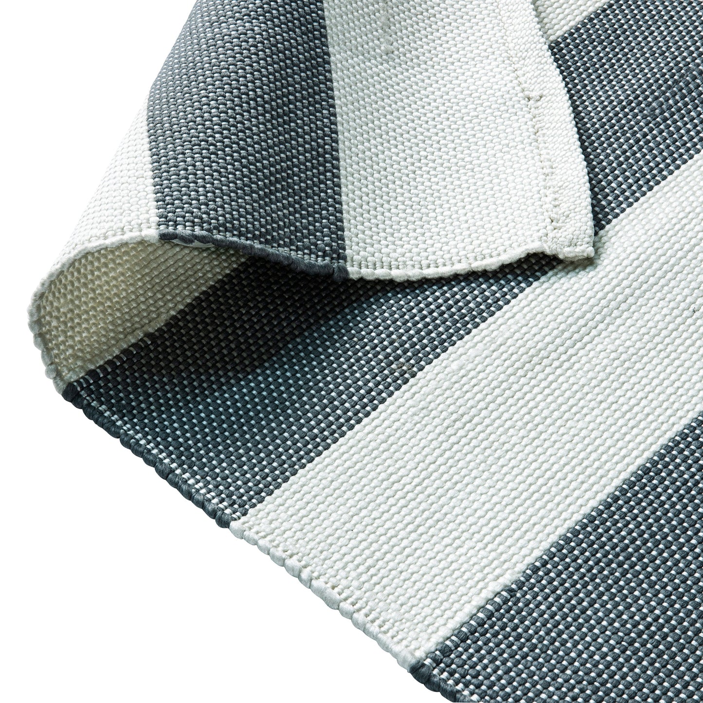 5' x 7' Handwoven Area Rug CI-20-9409-57-GR-WH-GG