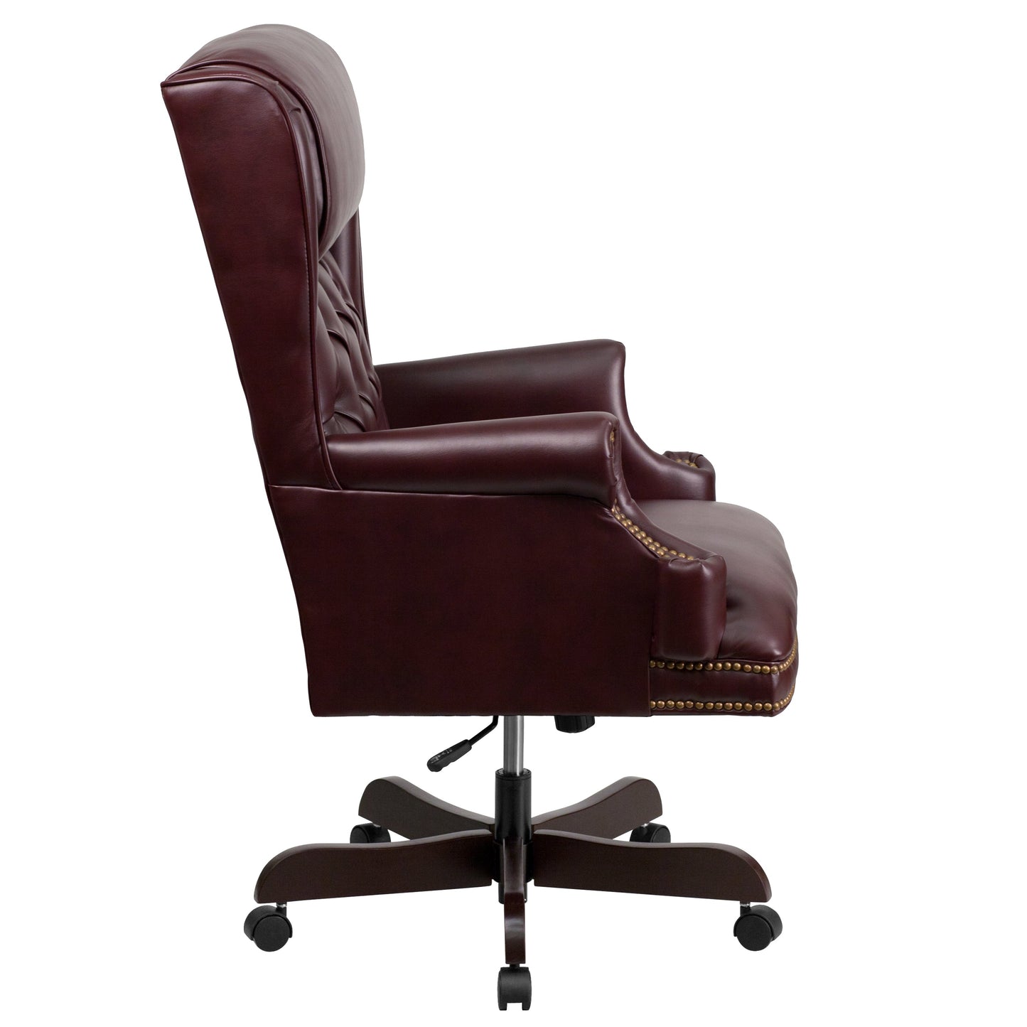 Burgundy High Back Chair CI-J600-BY-GG