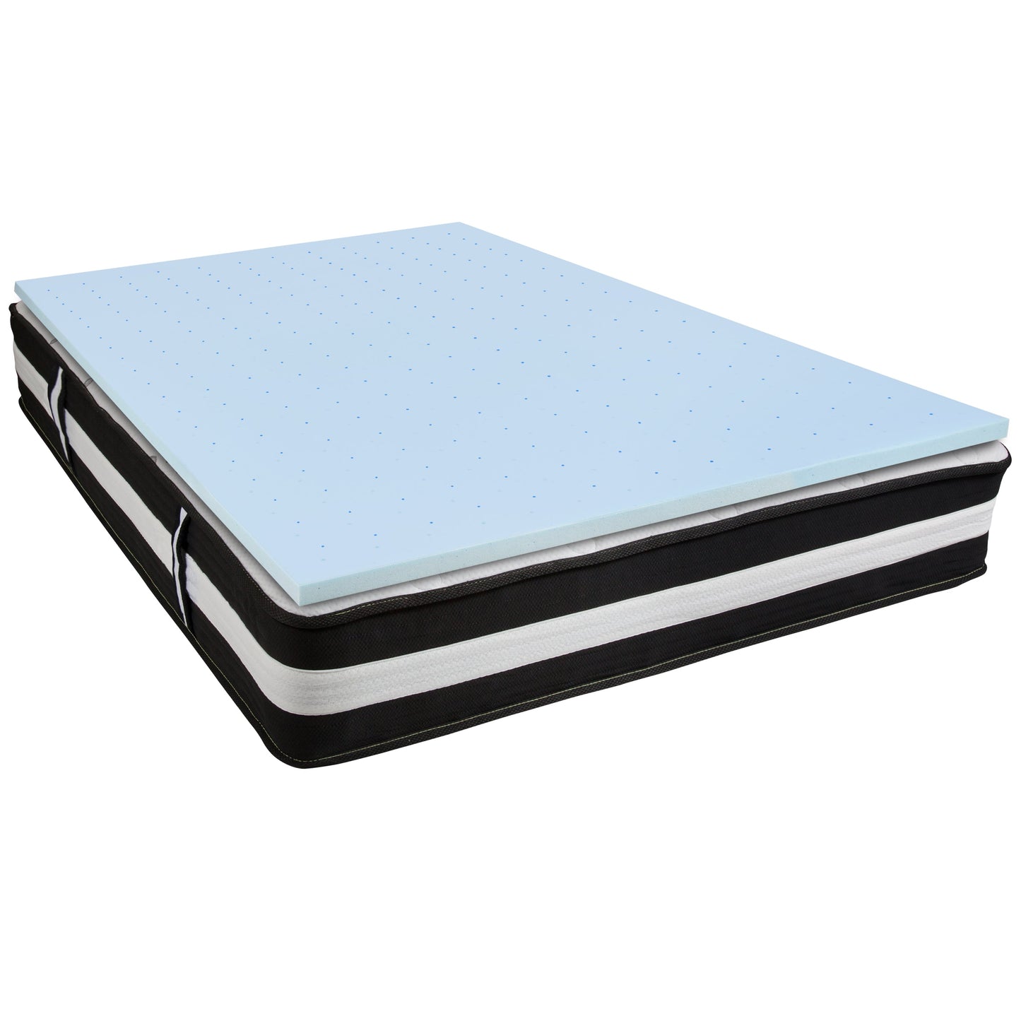 12" Mattress and Topper Bundle CL-E230P-2M35-GG
