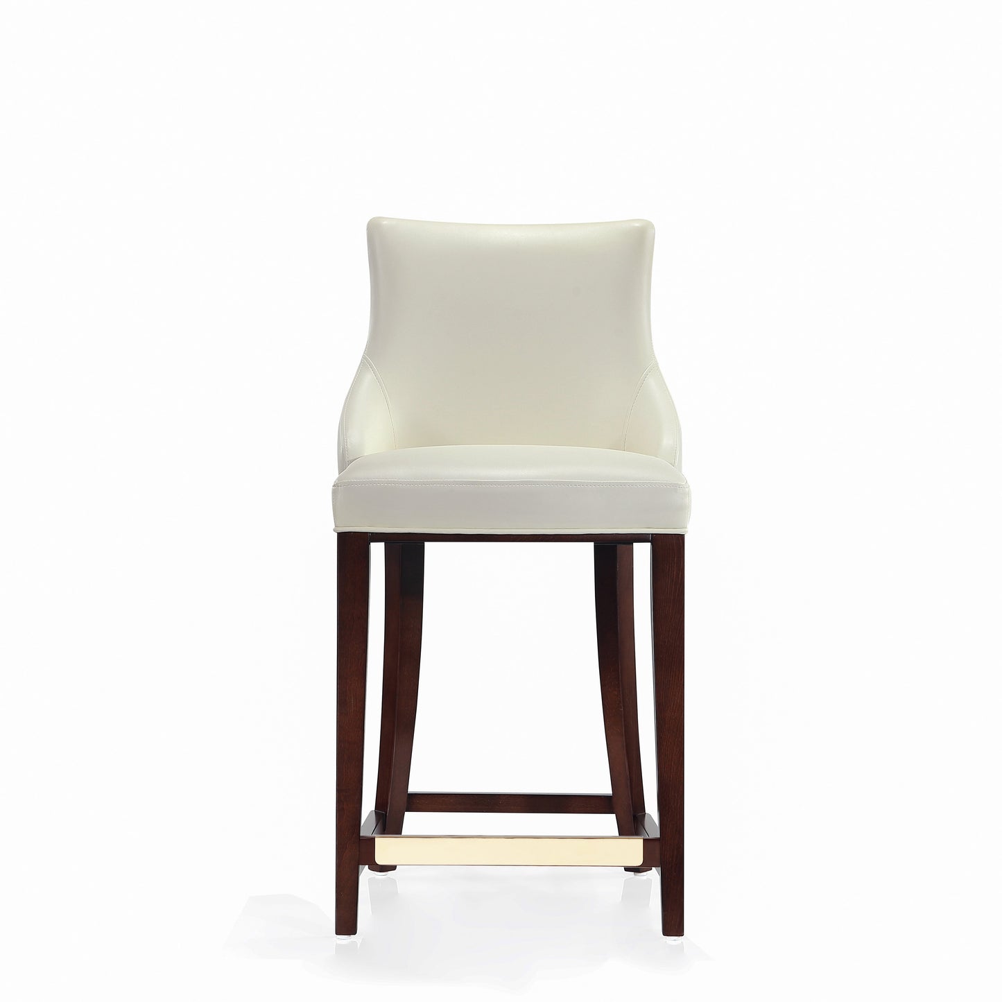 Manhattan Comfort Modern Shubert Barstool and Counter Stool with Beech Wood Legs