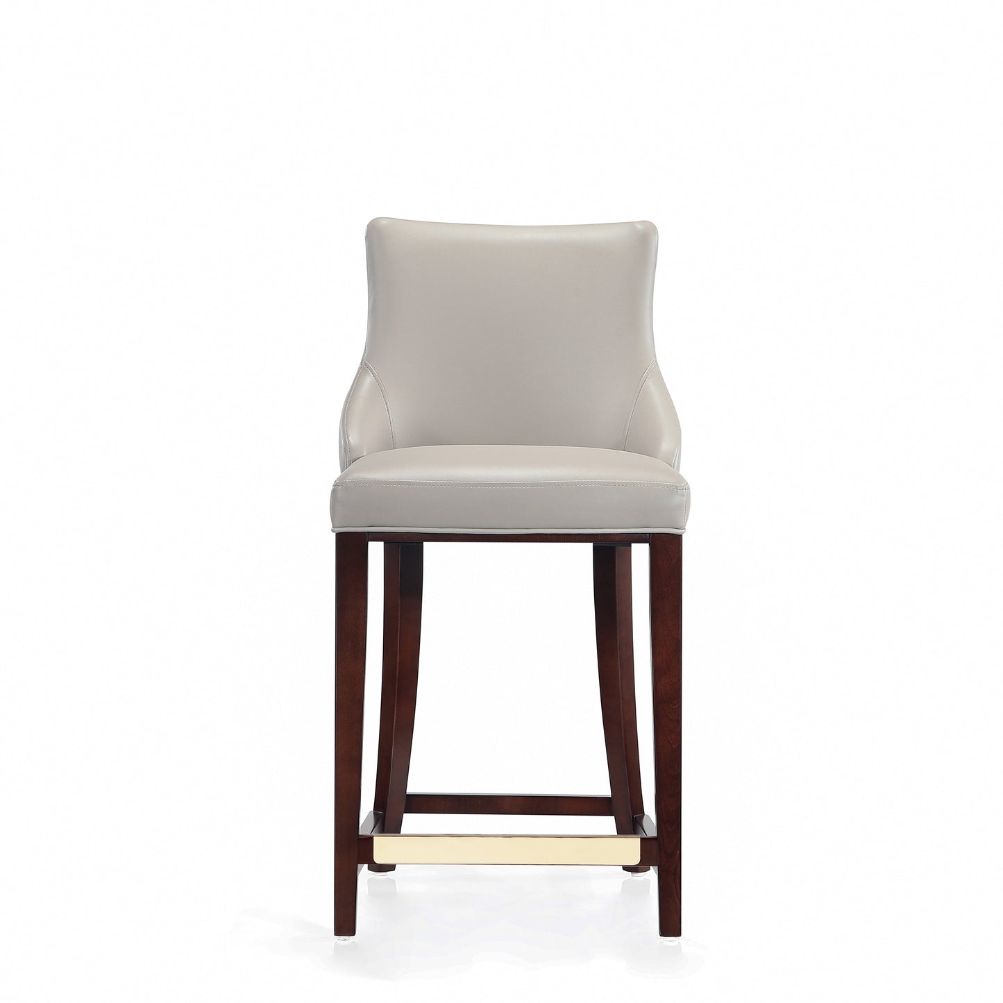 Manhattan Comfort Modern Shubert Barstool and Counter Stool with Beech Wood Legs