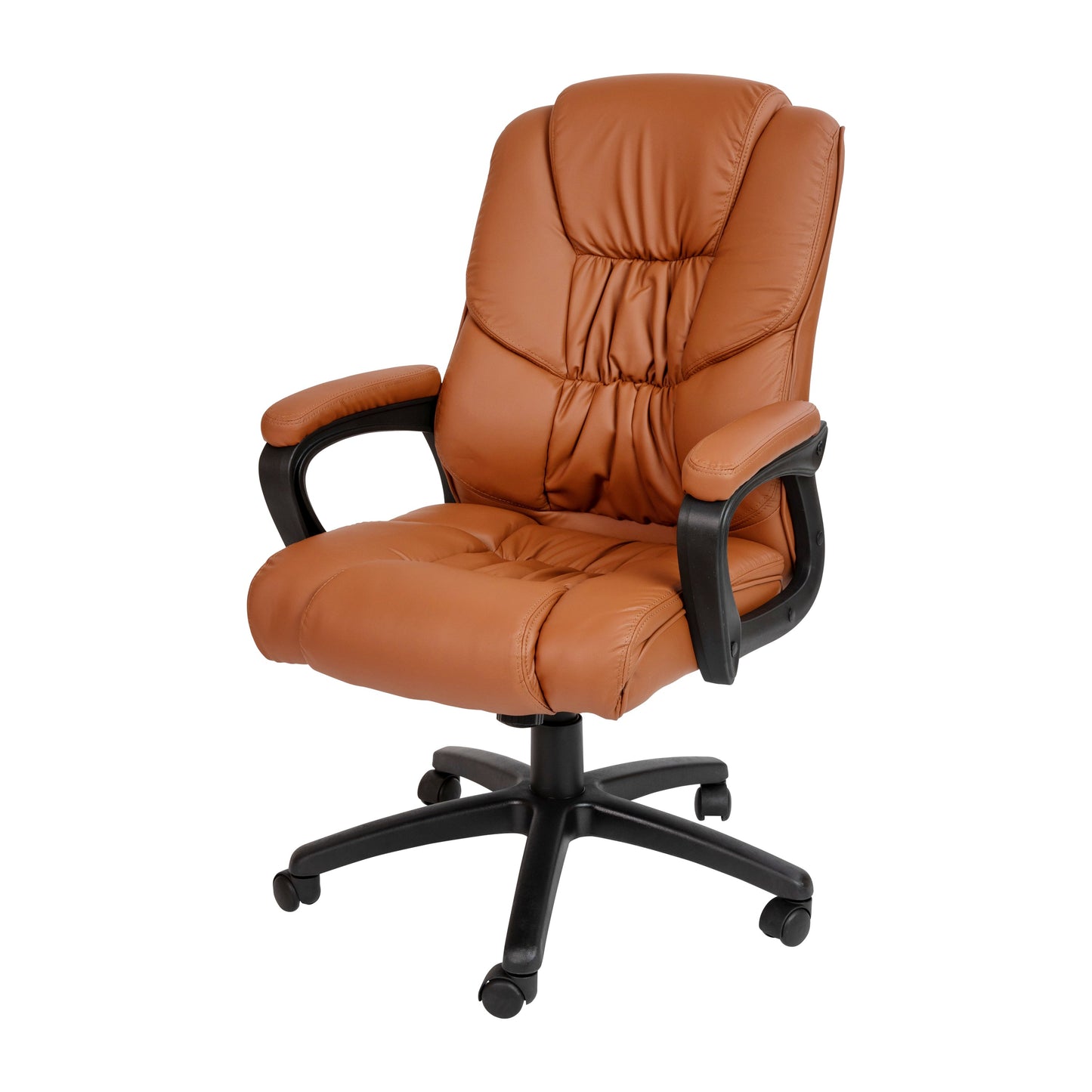 Brown Big & Tall Leather Chair CX-1179H-BR-GG