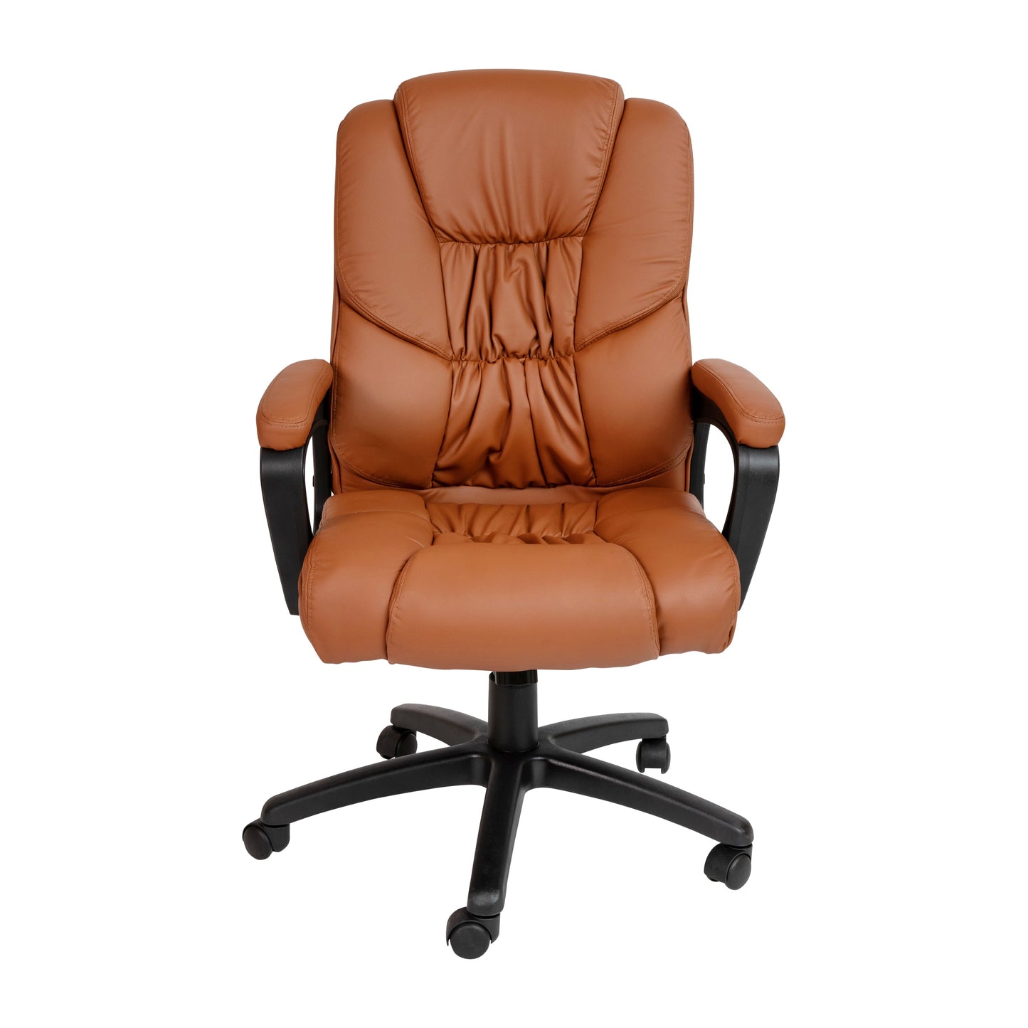 Brown Big & Tall Leather Chair CX-1179H-BR-GG