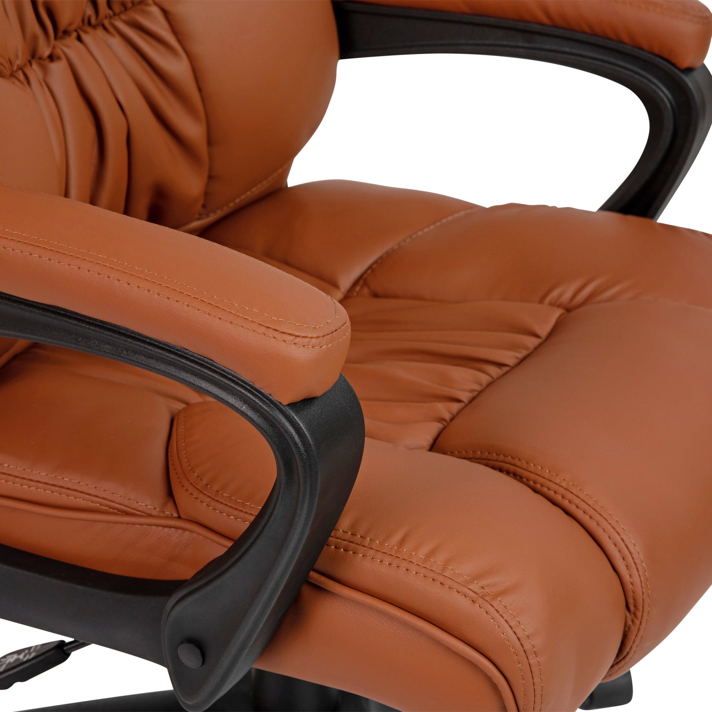 Brown Big & Tall Leather Chair CX-1179H-BR-GG