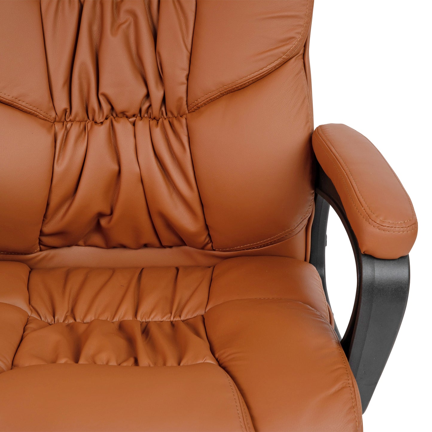 Brown Big & Tall Leather Chair CX-1179H-BR-GG
