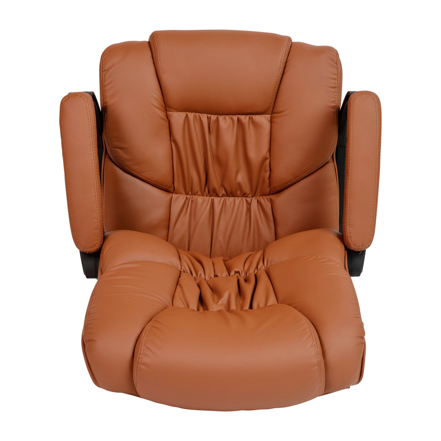 Brown Big & Tall Leather Chair CX-1179H-BR-GG