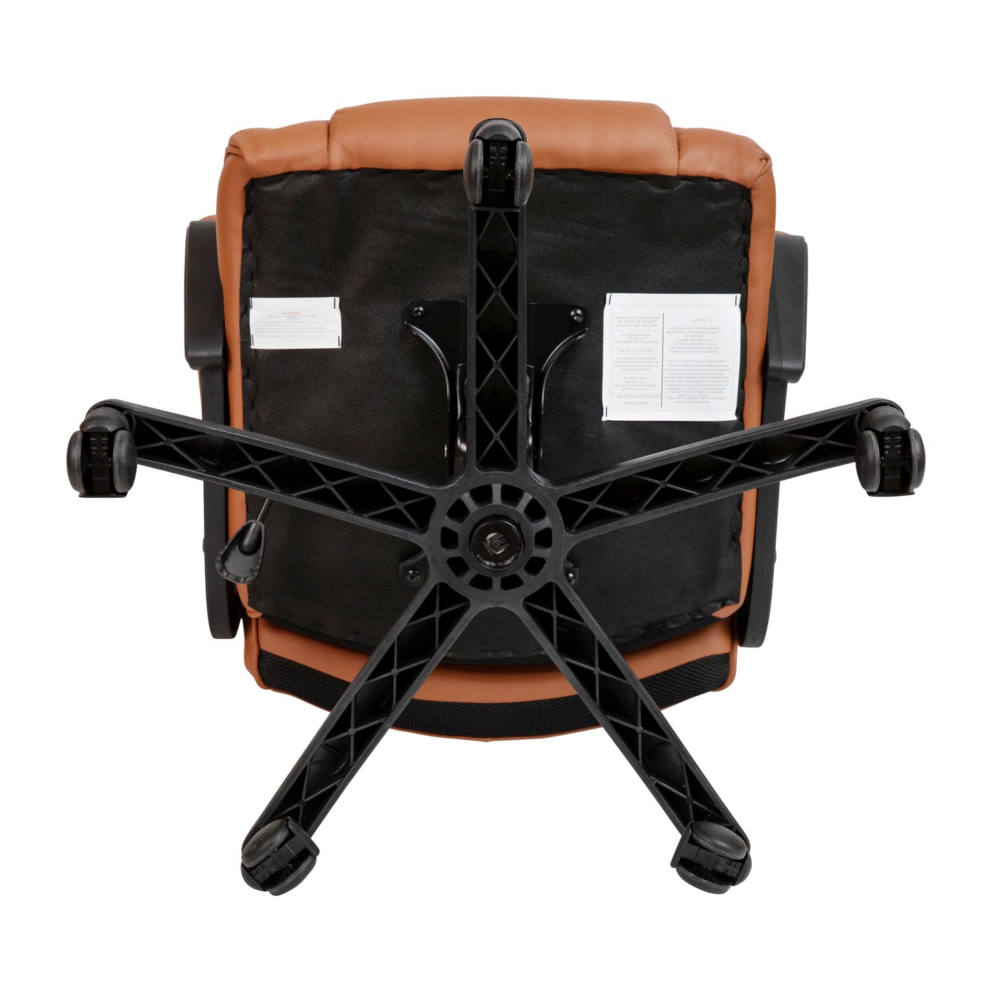 Brown Big & Tall Leather Chair CX-1179H-BR-GG