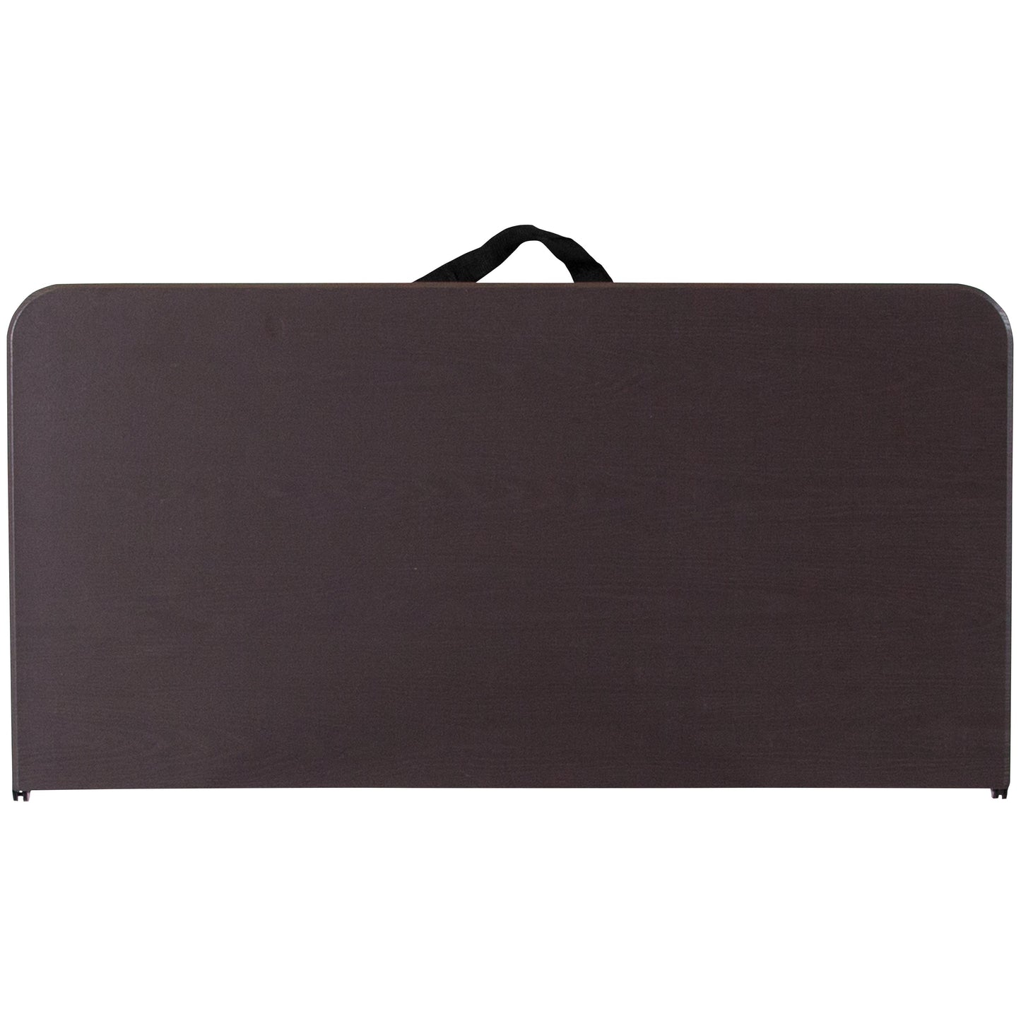 34SQ Brown Plastic Fold Table DAD-LF-86-GG