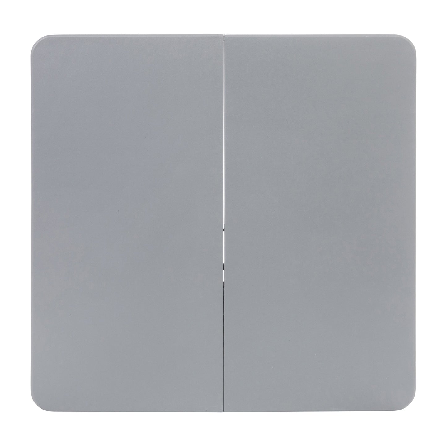 34SQ Gray Plastic Fold Table DAD-LF-86-GY-GG