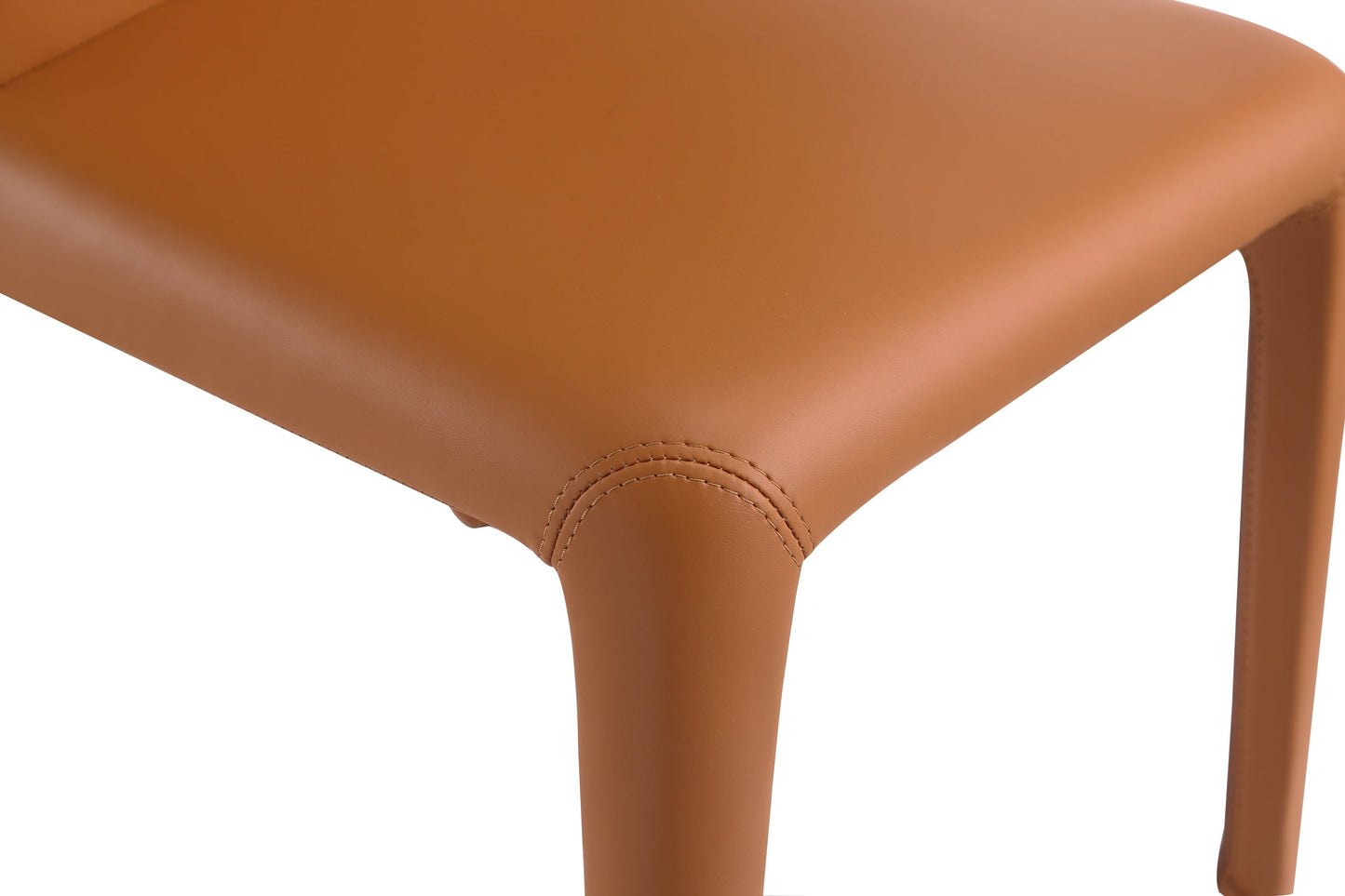 Manhattan Comfort Conrad Saddle Faux Leather Dining Chair (Set of 2) DC031-SA