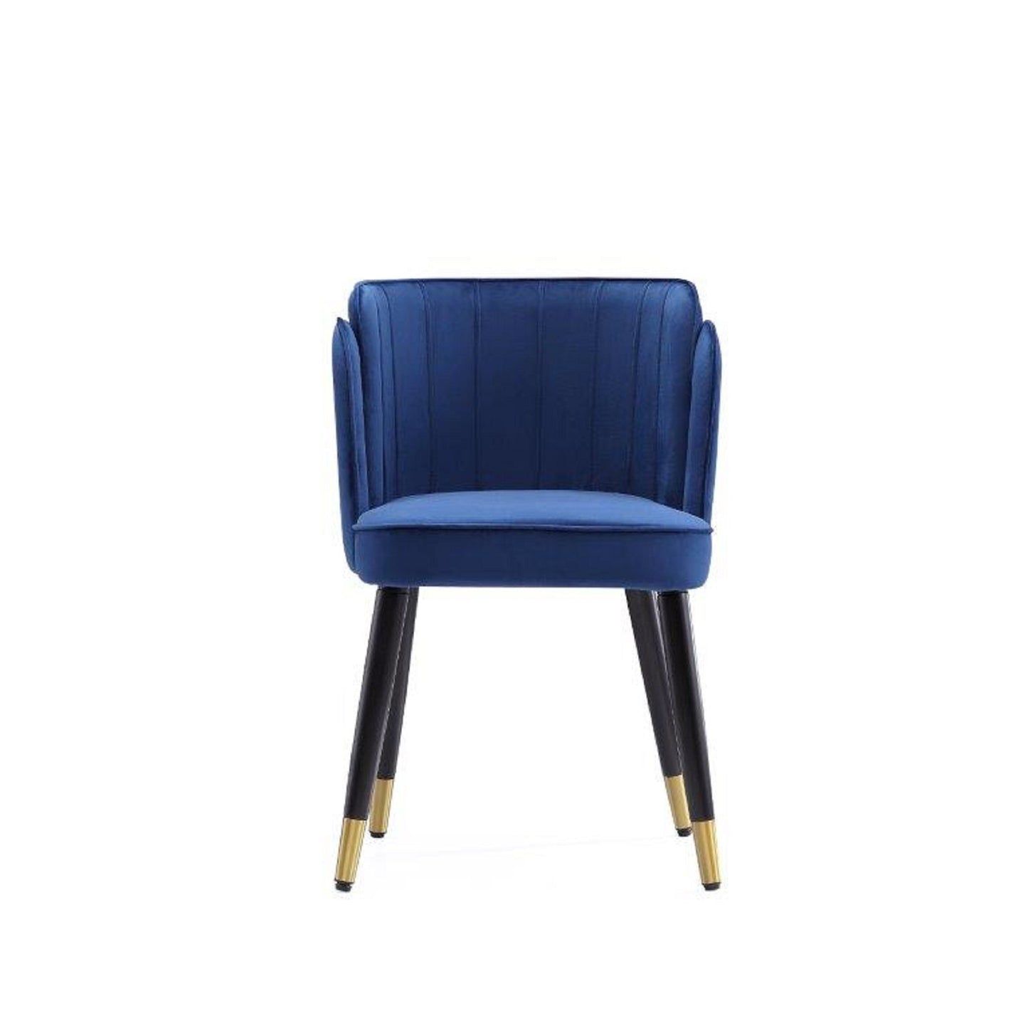 Manhattan Comfort Zephyr Velvet Dining Chair in Royal Blue DC043-BL