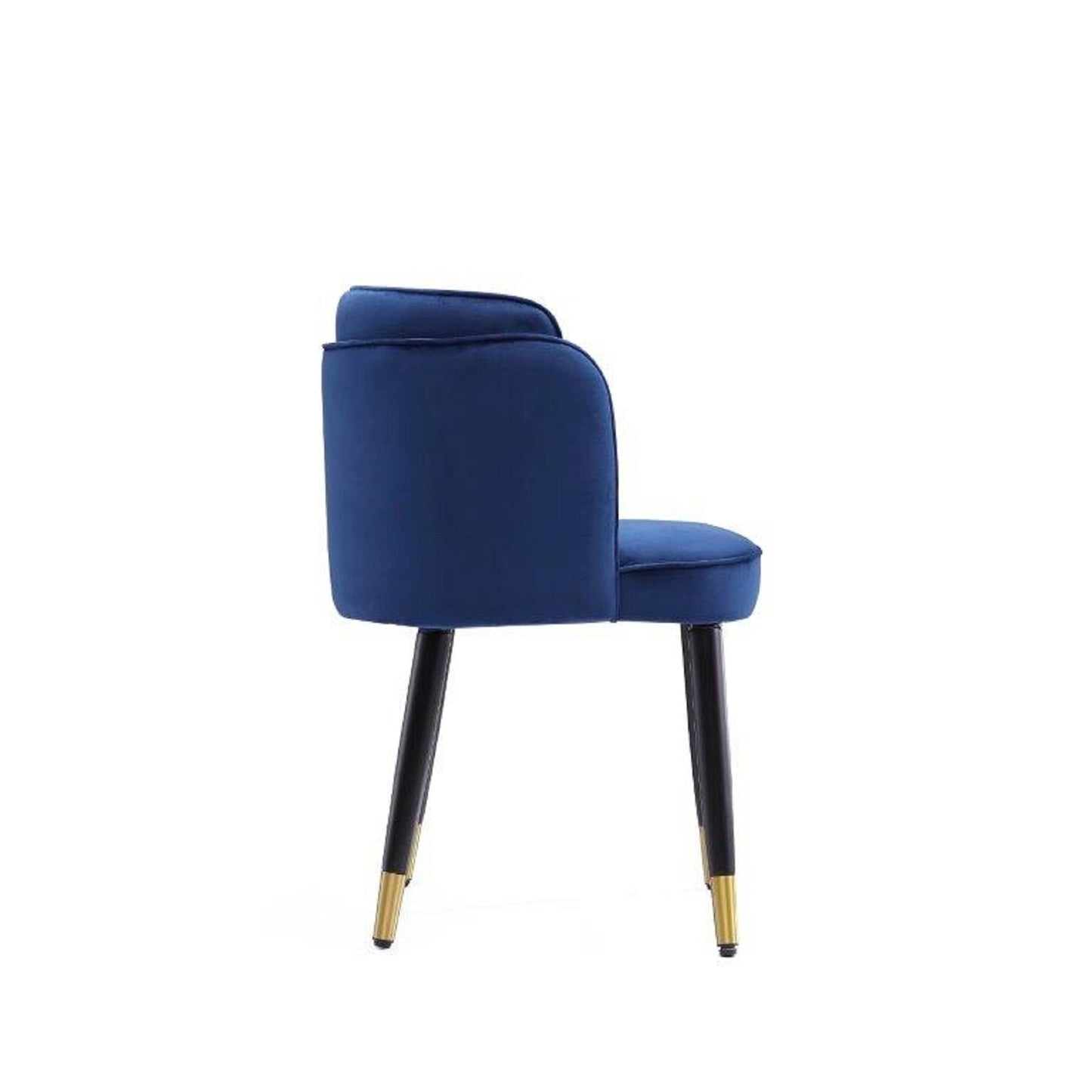 Manhattan Comfort Zephyr Velvet Dining Chair in Royal Blue DC043-BL