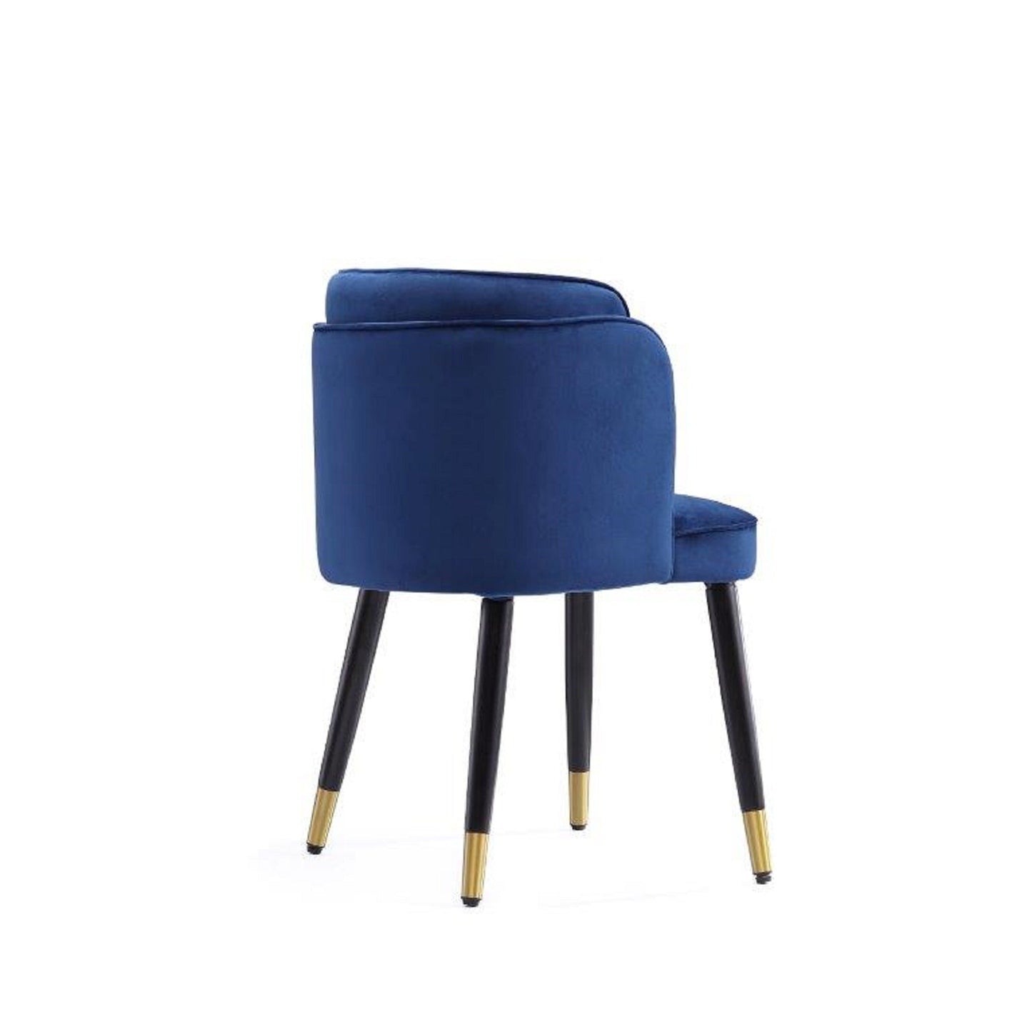 Manhattan Comfort Zephyr Velvet Dining Chair in Royal Blue DC043-BL