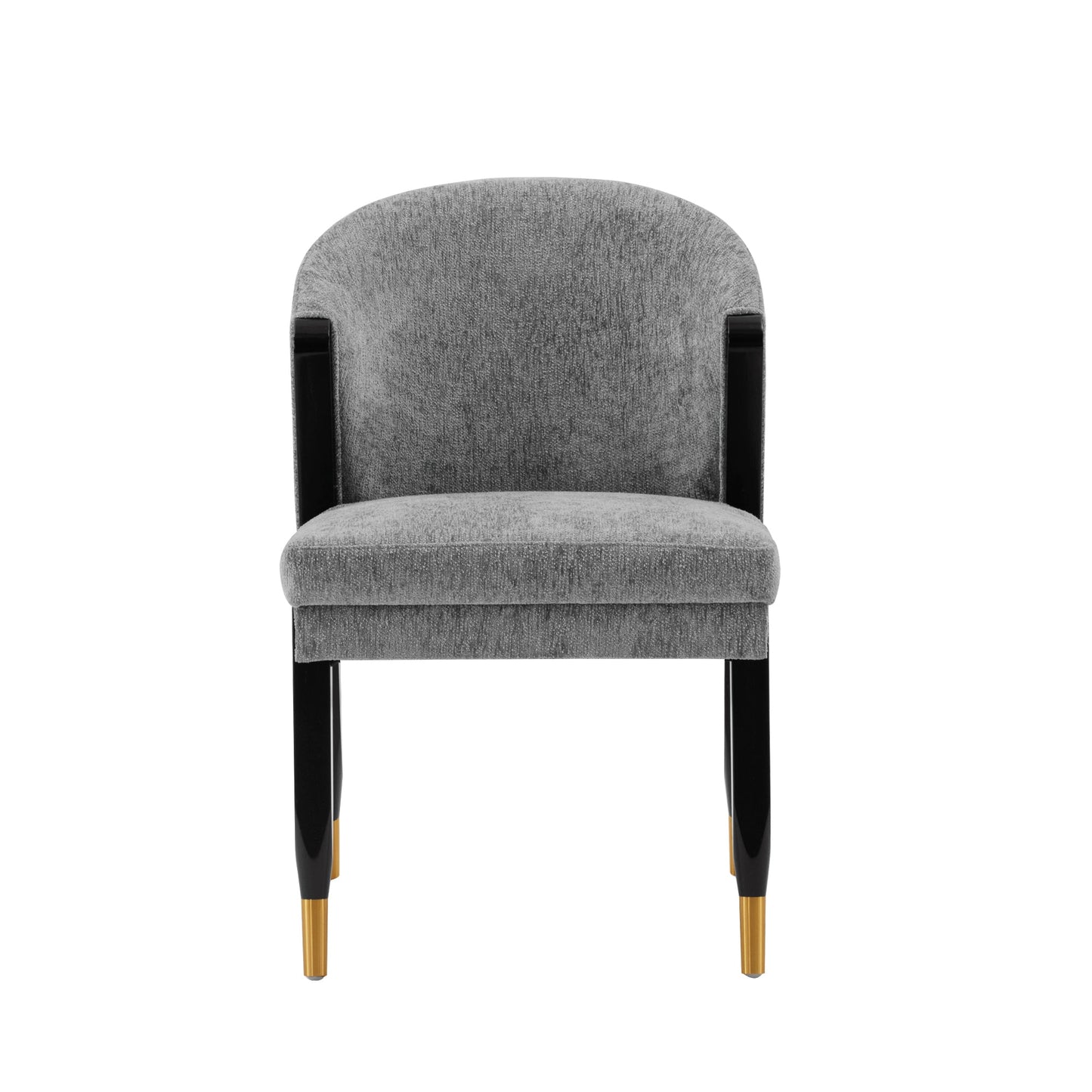 Manhattan Comfort Modern Ola Chenille Dining Chair in Grey DC075-GY