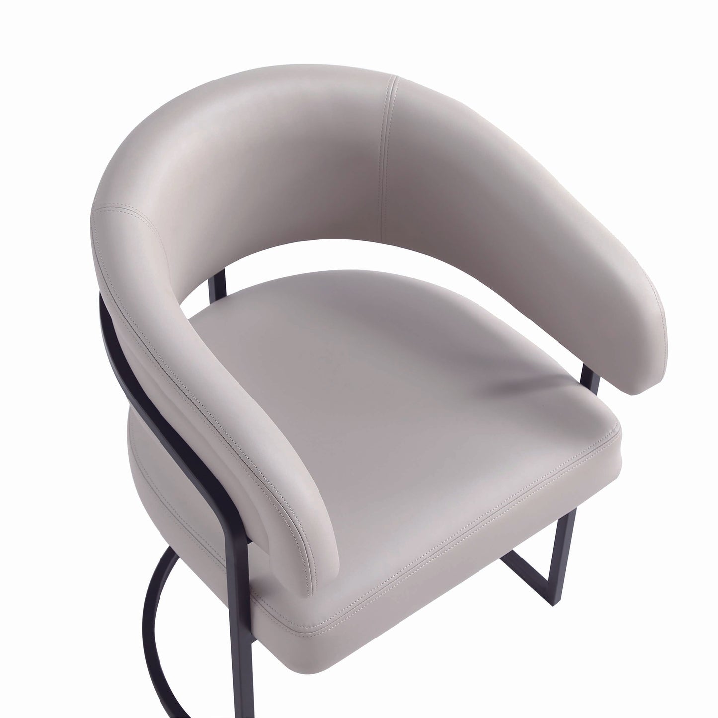 Manhattan Comfort Augusta Modern Leatherette Upholstered Dining Chair - Set of 4 or 6