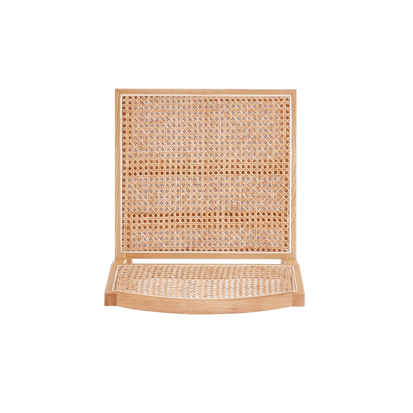 Manhattan Comfort Hamlet Dining Chair in Nature Cane - Set of 2 DCCA03-NA