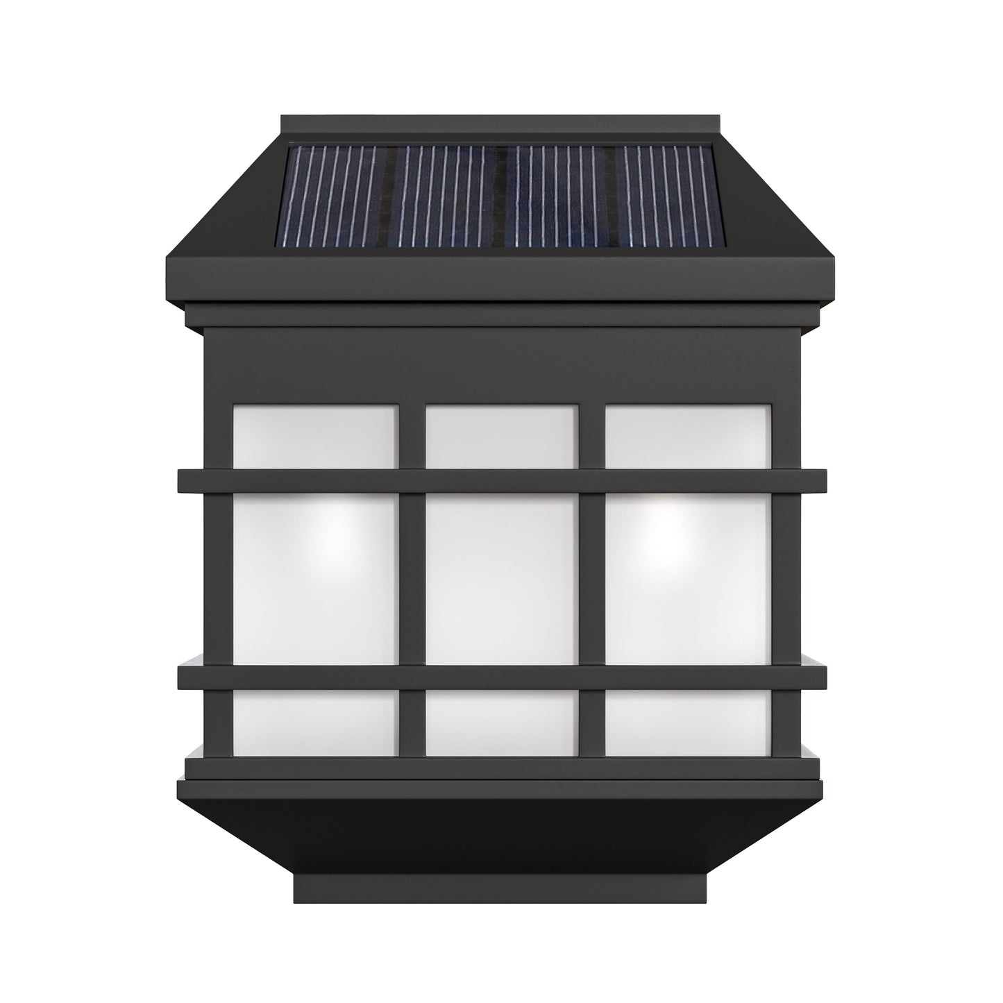 6 Pack Black Solar Deck Lights DN-SL108-6-BK-GG