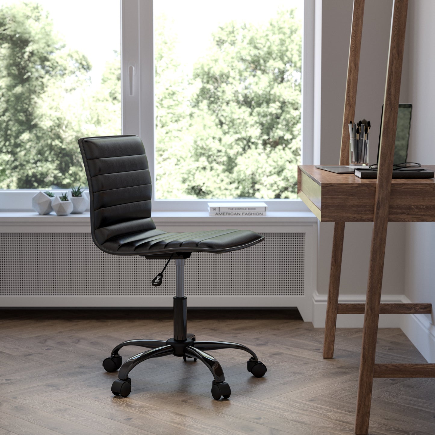 Low Back Task Chair and Ribbed Task Office Chair Collection