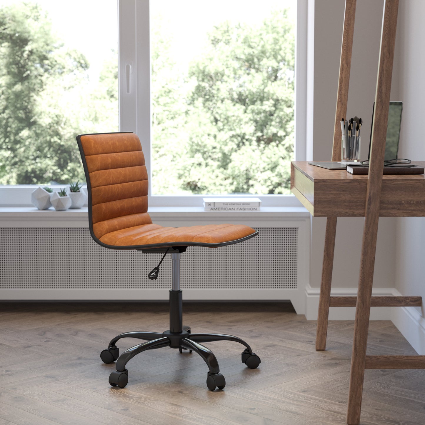 Low Back Task Chair and Ribbed Task Office Chair Collection