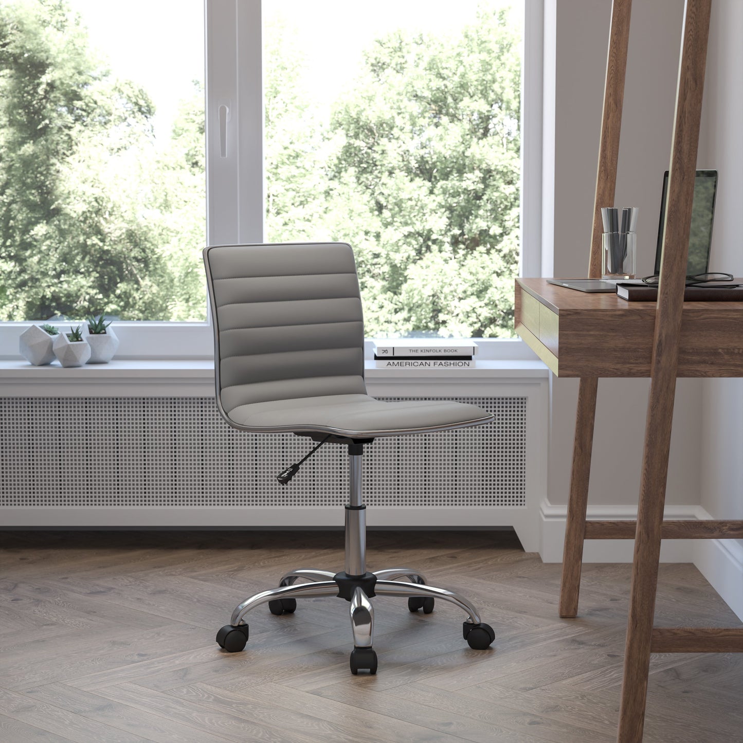 Low Back Task Chair and Ribbed Task Office Chair Collection