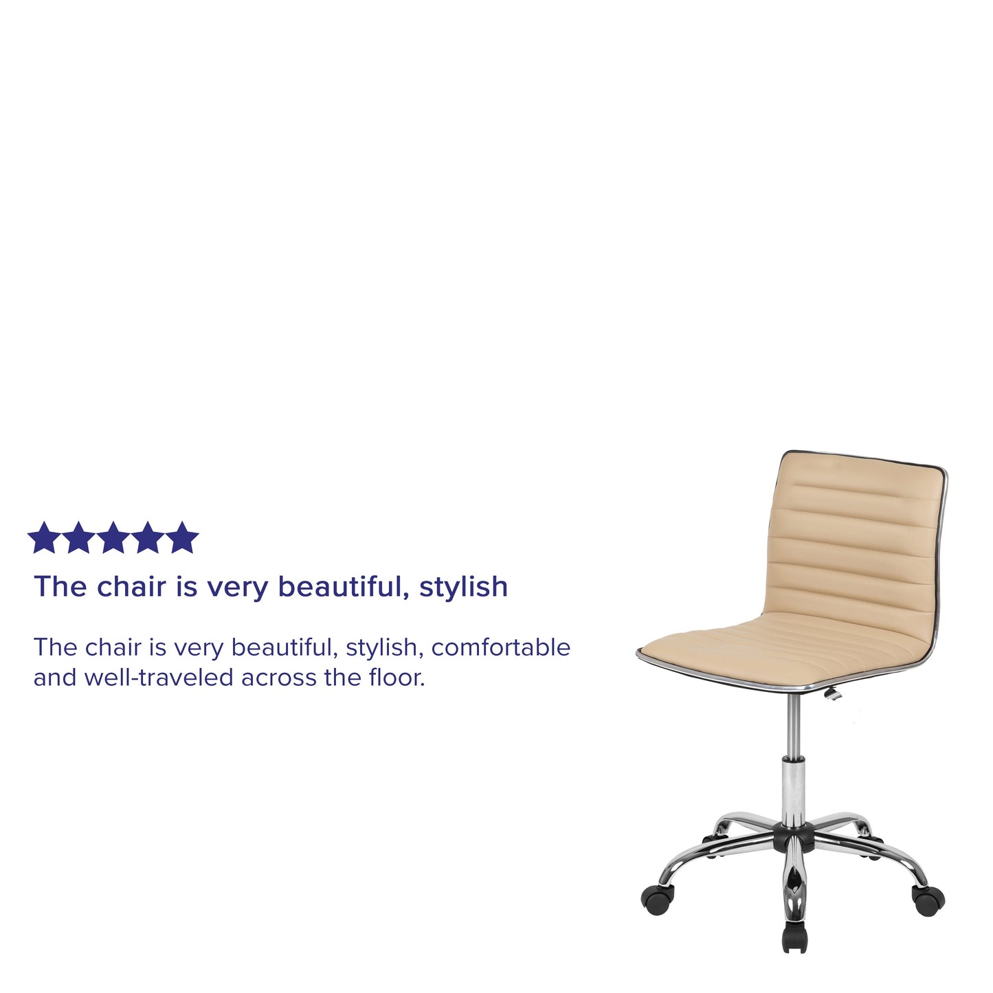 Low Back Task Chair and Ribbed Task Office Chair Collection