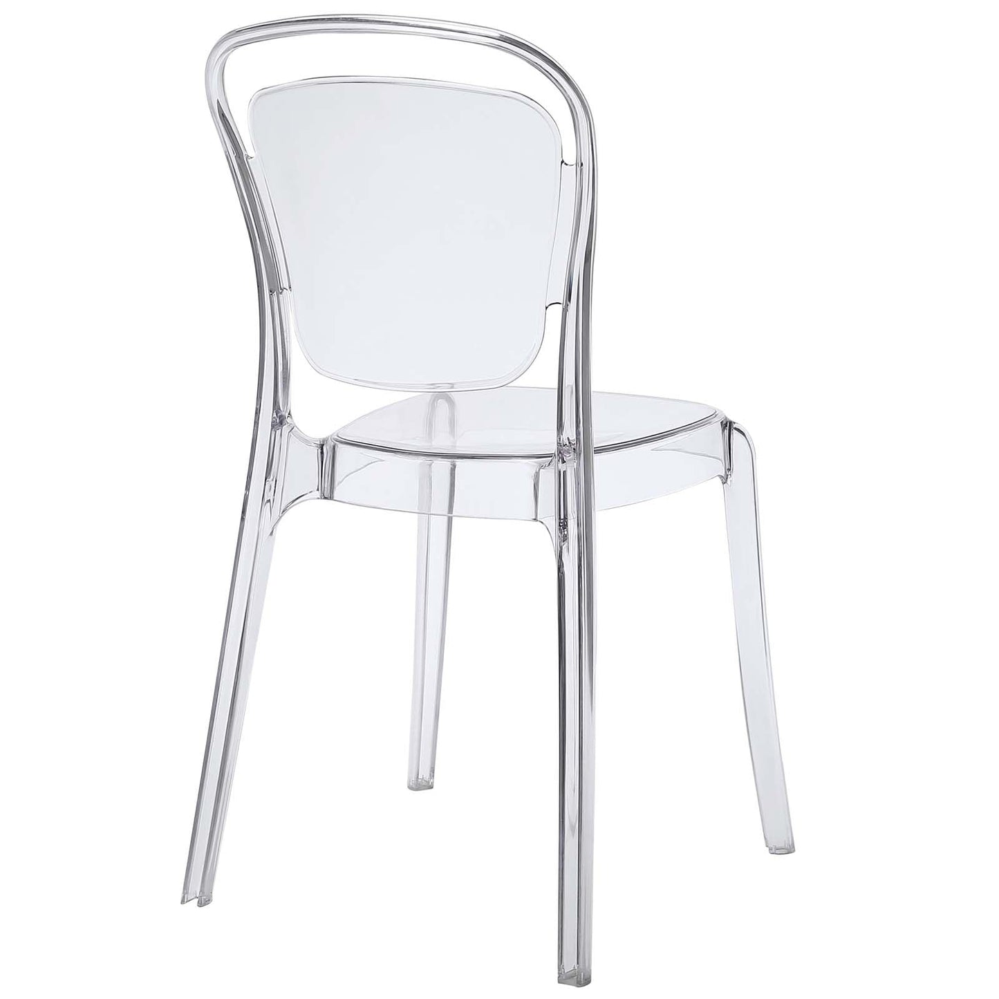 Entreat Dining Side Chair Clear EEI-1070-CLR