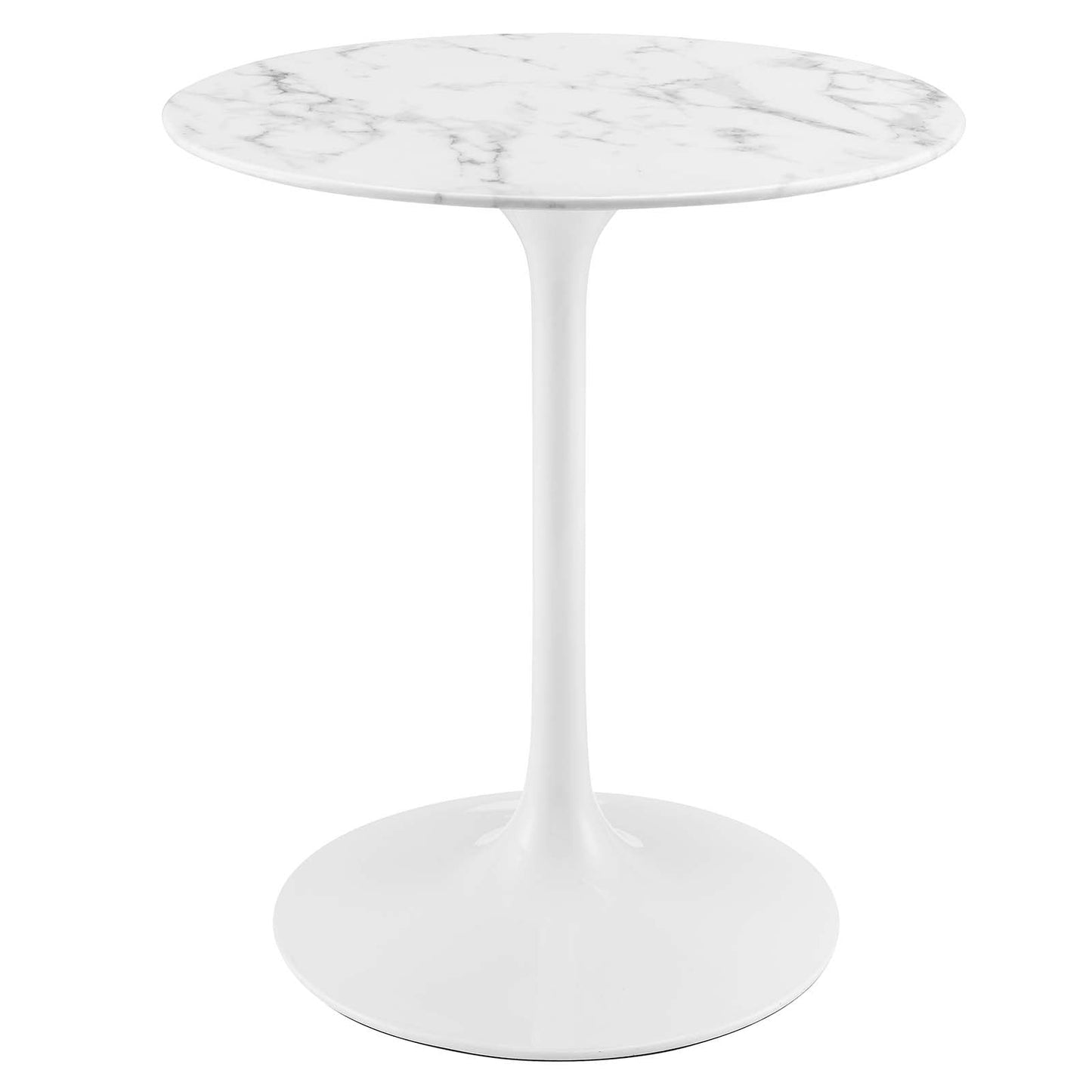 Lippa 28" Artificial Marble & Wood Dining Table Collection