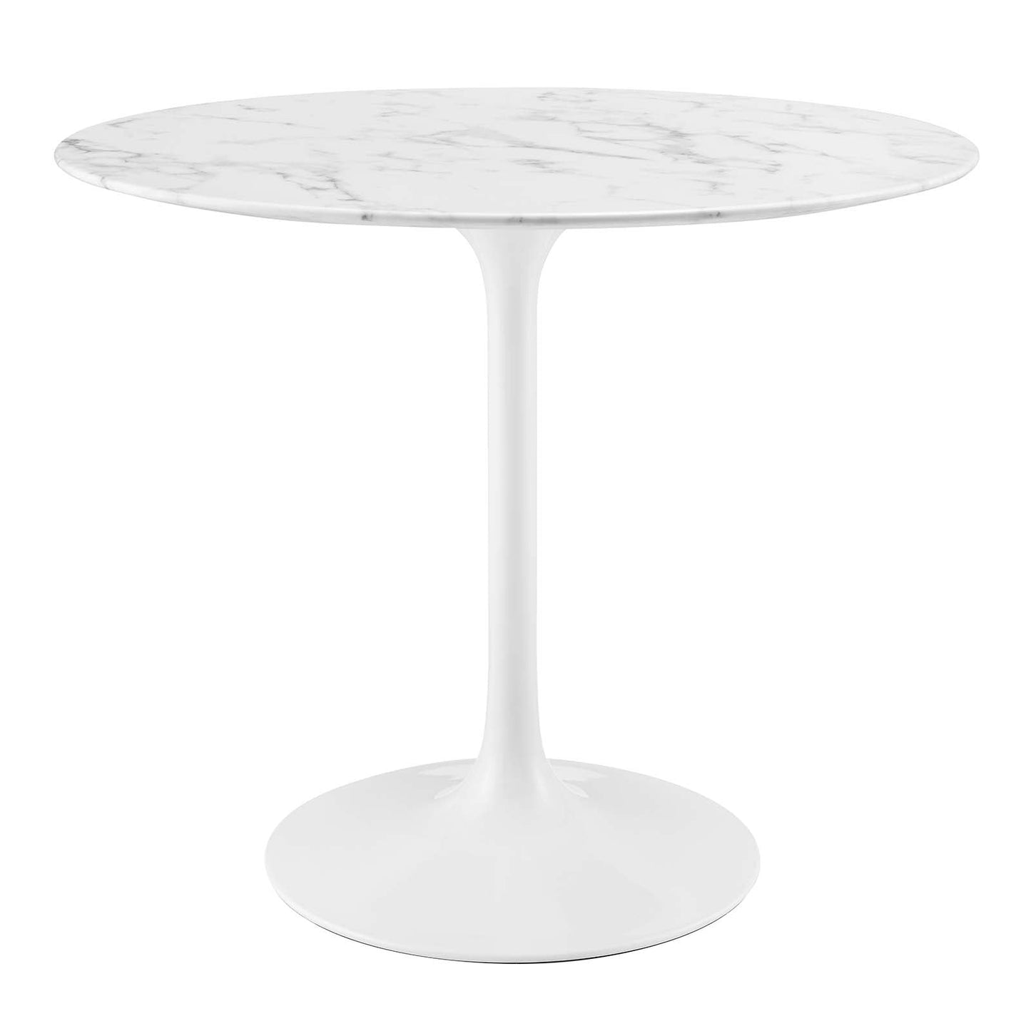 Lippa 36" Artificial Marble and Wood Dining Table Collection