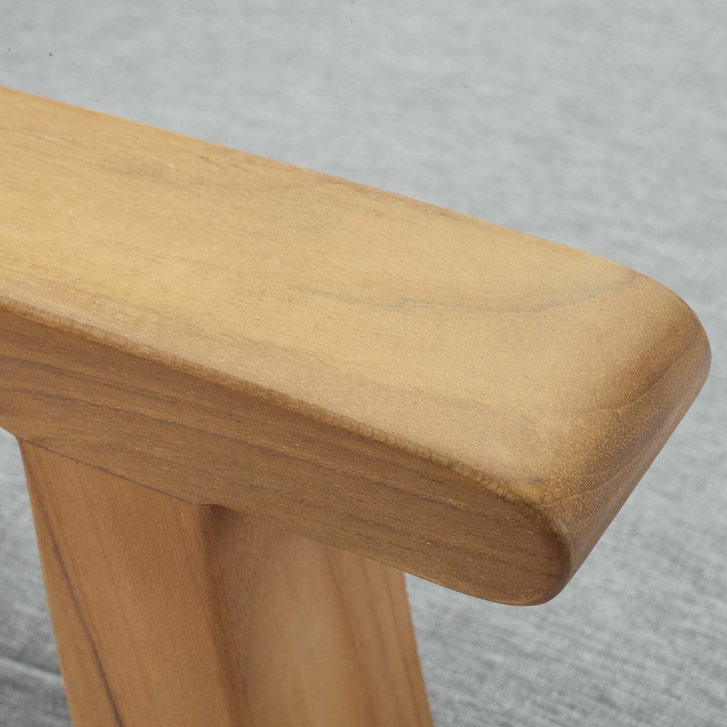 Marina Outdoor Patio Teak Loveseat Natural