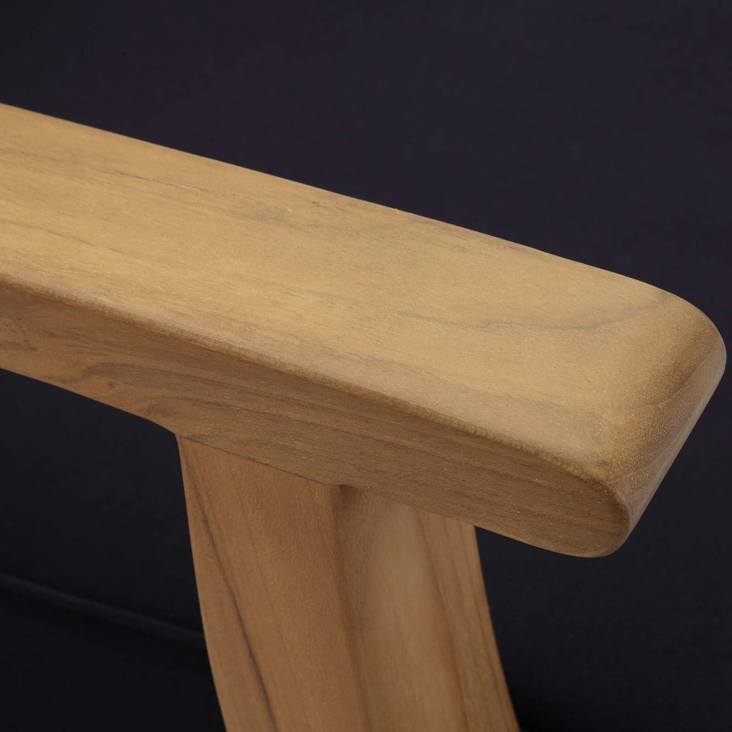 Marina Outdoor Patio Teak Loveseat Natural