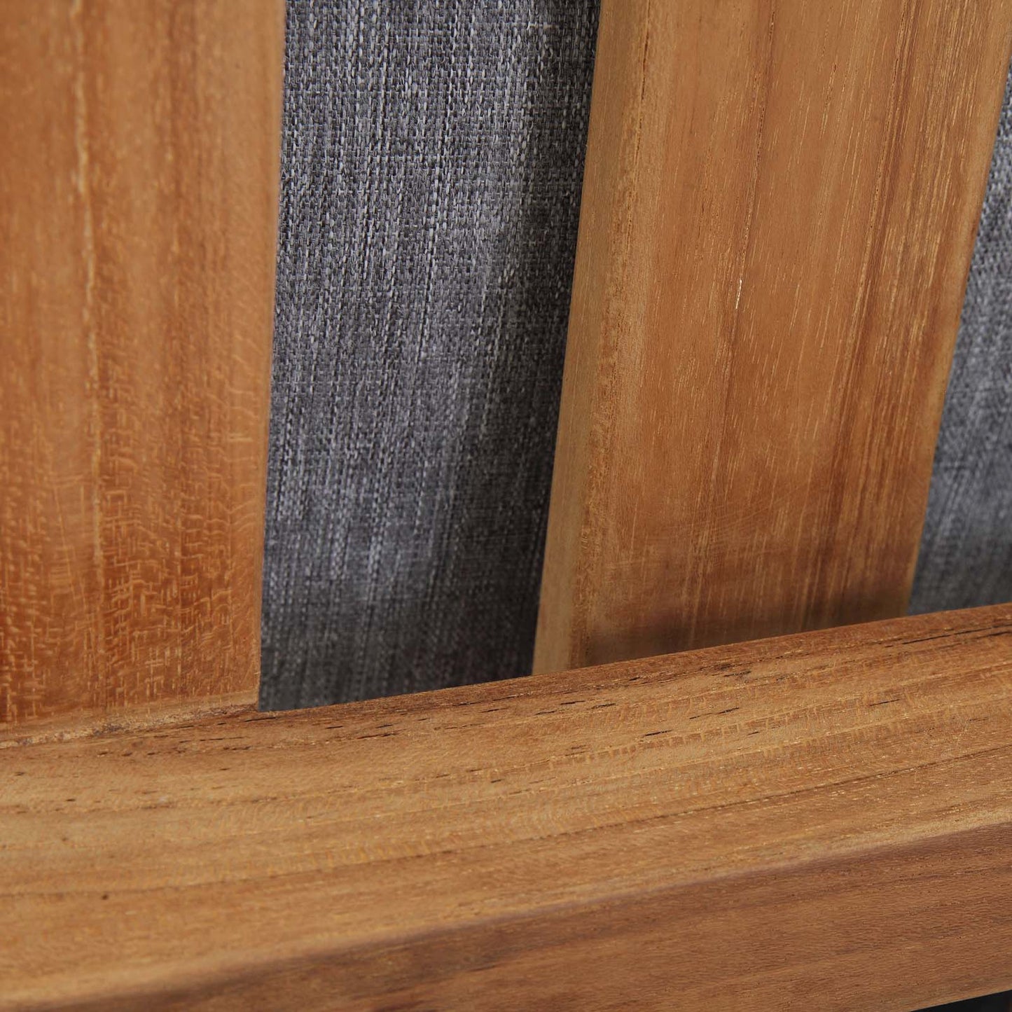 Marina Outdoor Patio Teak Corner Sofa Natural Gray EEI-1146-NAT-GRY-SET