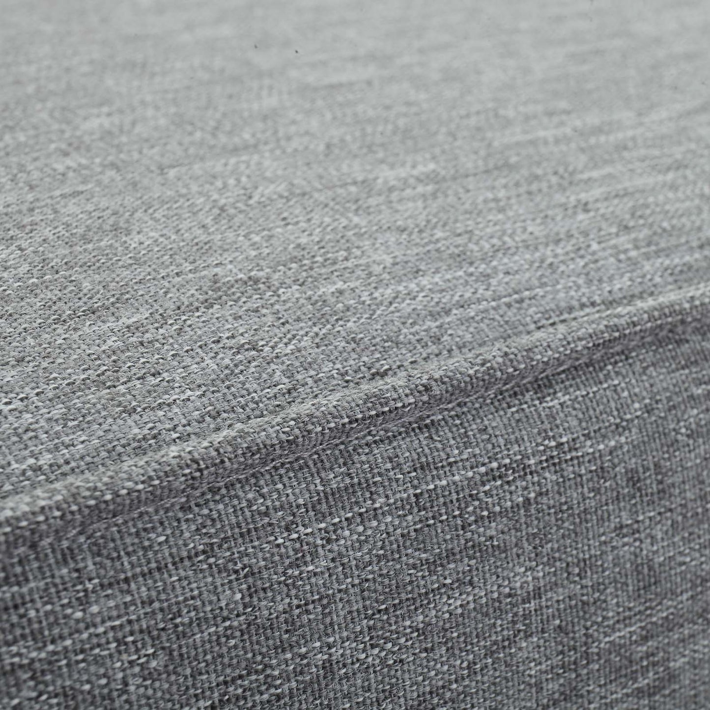 Marina Outdoor Patio Teak Ottoman by Modway EEI-1152-NAT-GRY-SET