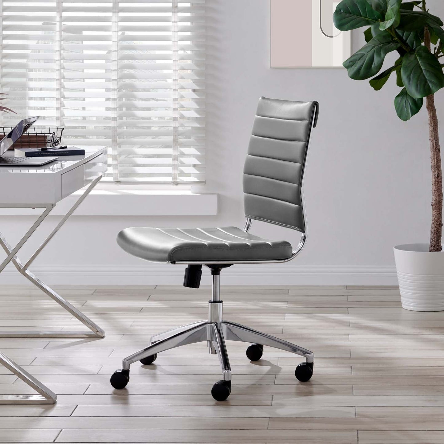 Jive Armless and Highback Mid Back Office Chair