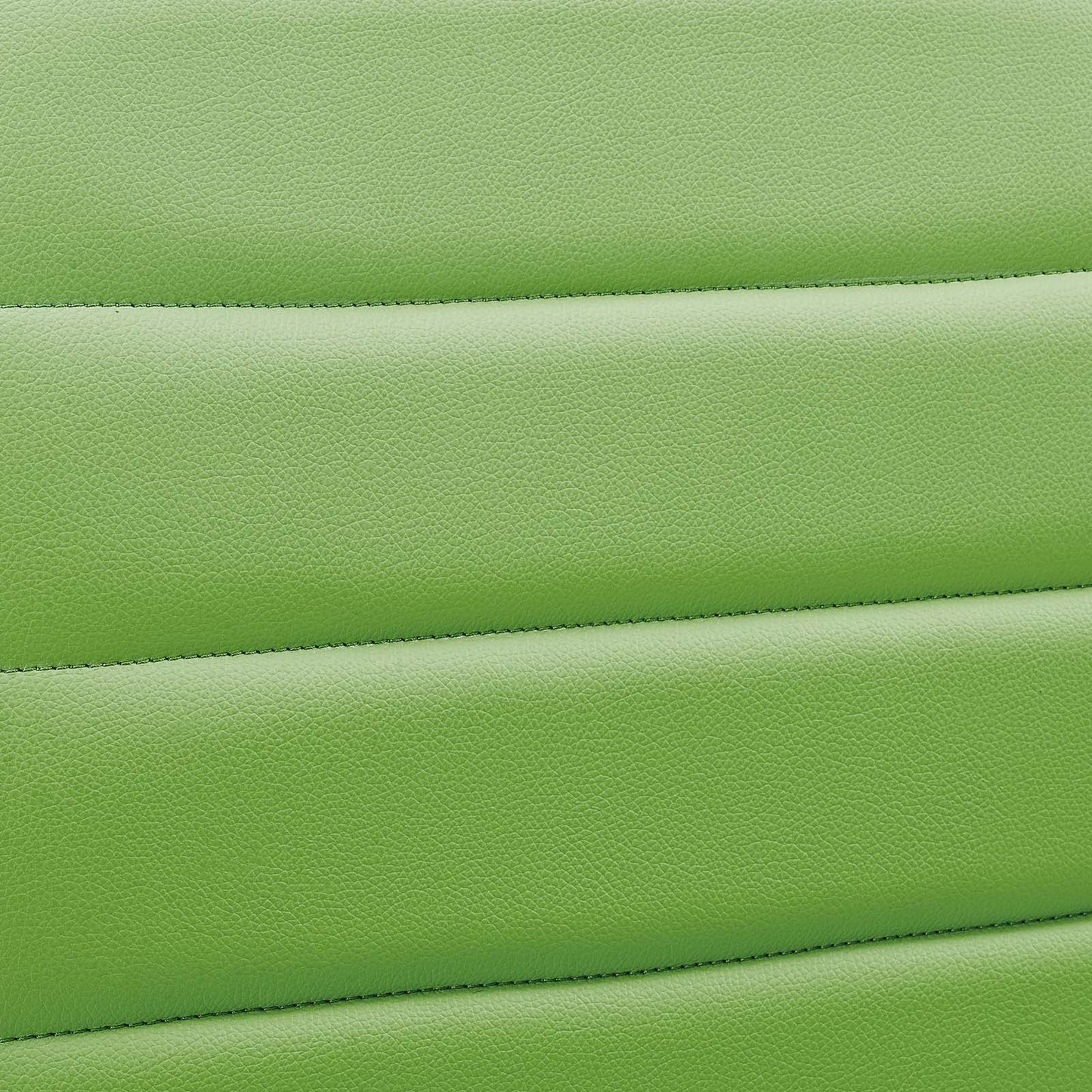 Ripple Armless Mid Back Vinyl Office Chair Bright Green EEI-1532-BGR