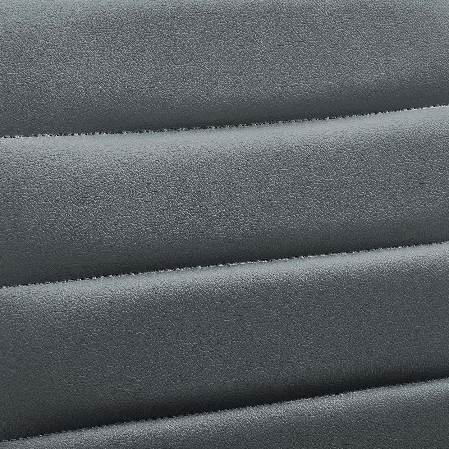 Ripple Armless Mid Back Vinyl and Vegan Leather Office Chair