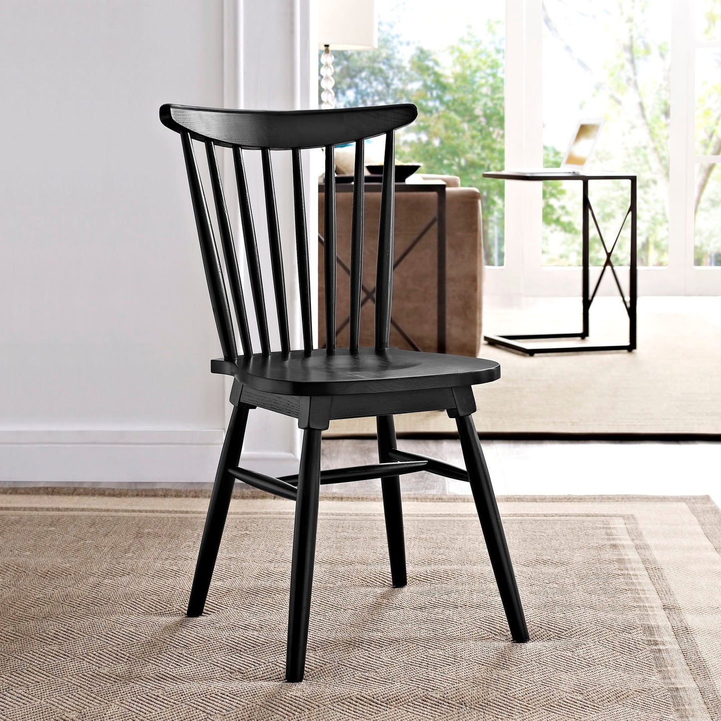Amble Dining Side Chair Black EEI-1539-BLK