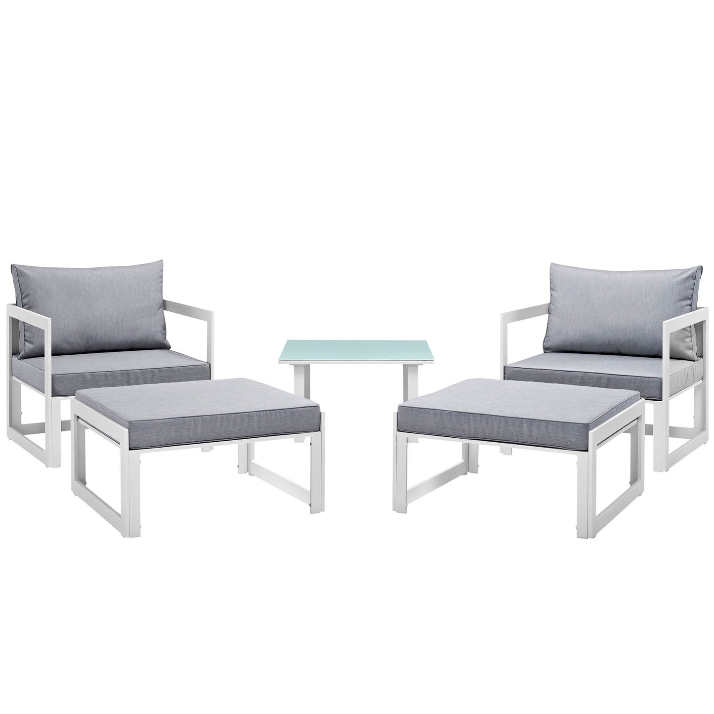 Fortuna Outdoor Patio Sectional Sofa Set