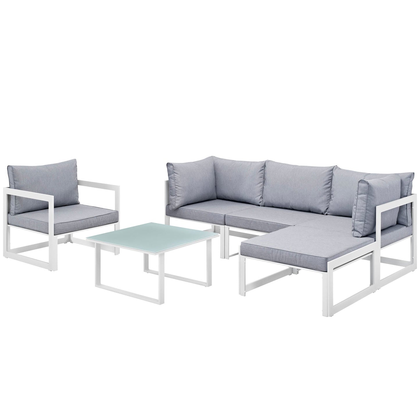 Fortuna Outdoor Patio Sectional Sofa Set
