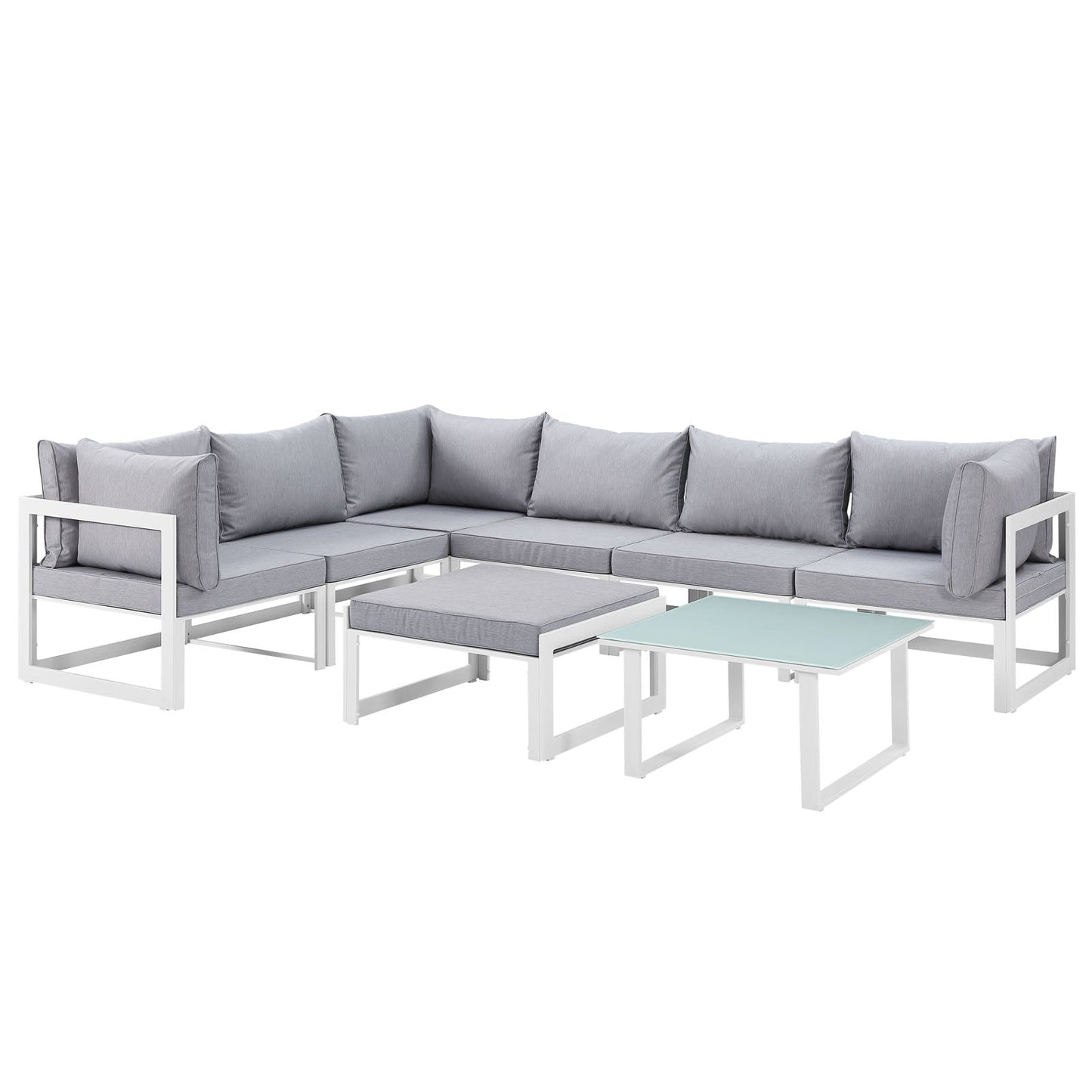 Fortuna Outdoor Patio Sectional Sofa Set