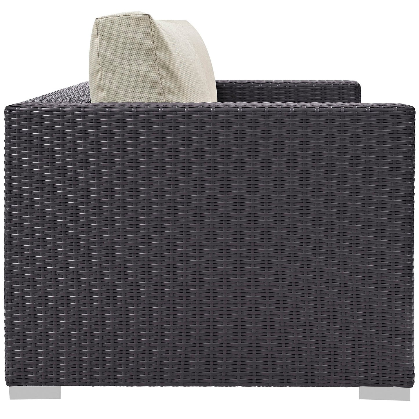 Convene Outdoor Patio Loveseat Espresso