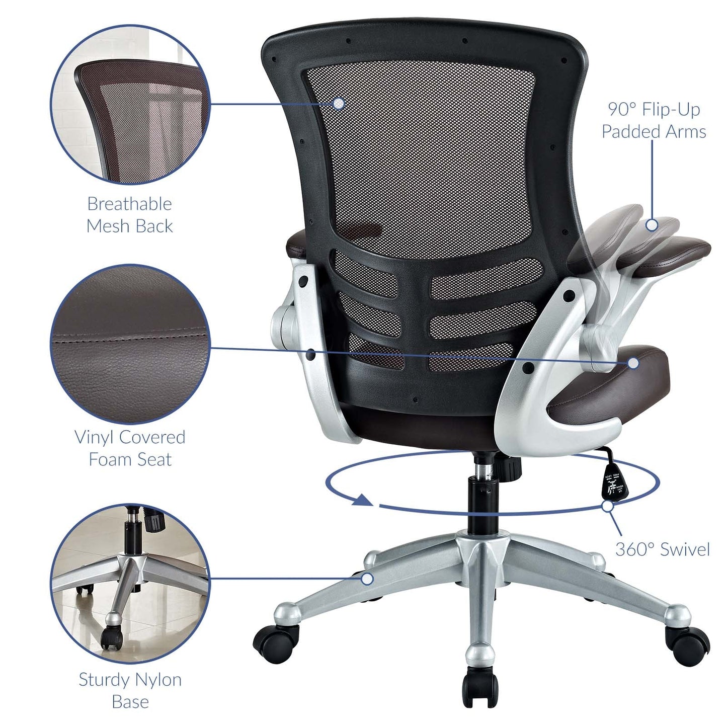 Attainment Office and Vinyl Drafting Chair Collection