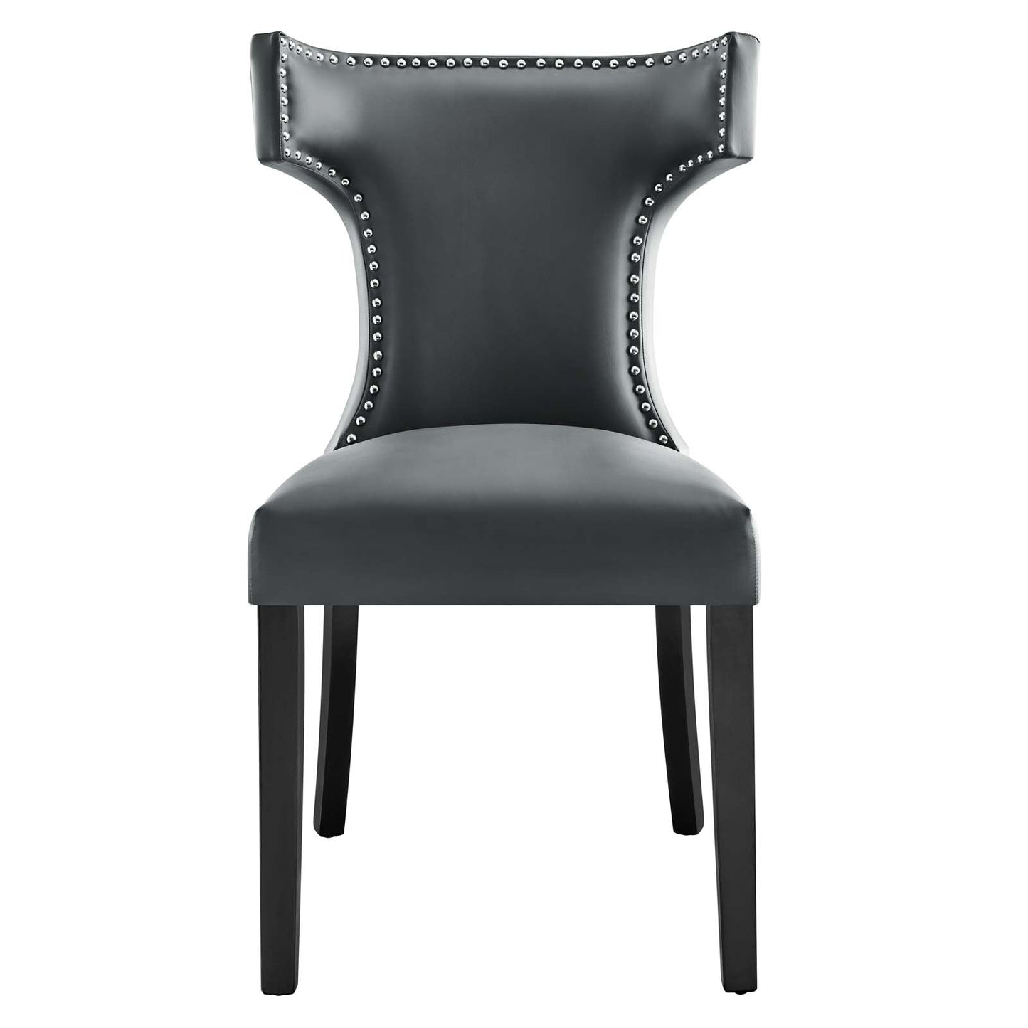 Curve Vegan Leather Dining Chair EEI-2220