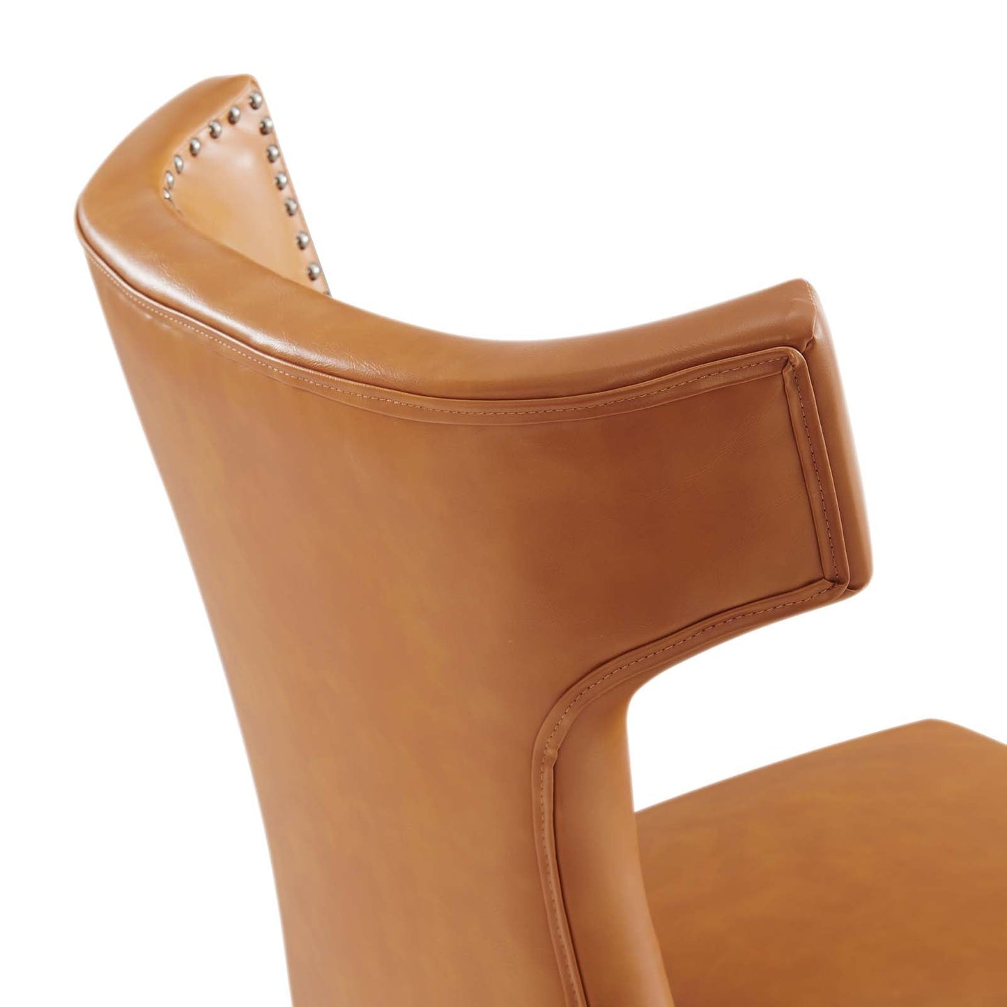 Curve Vegan Leather Dining Chair EEI-2220