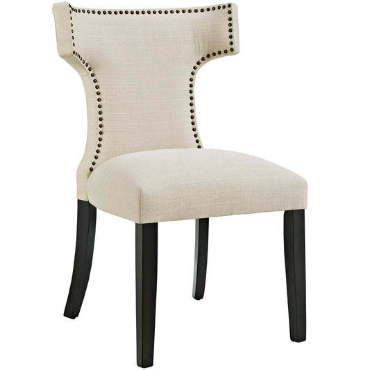 Curve Fabric Dining Chair by Modway EEI-2221-BEI